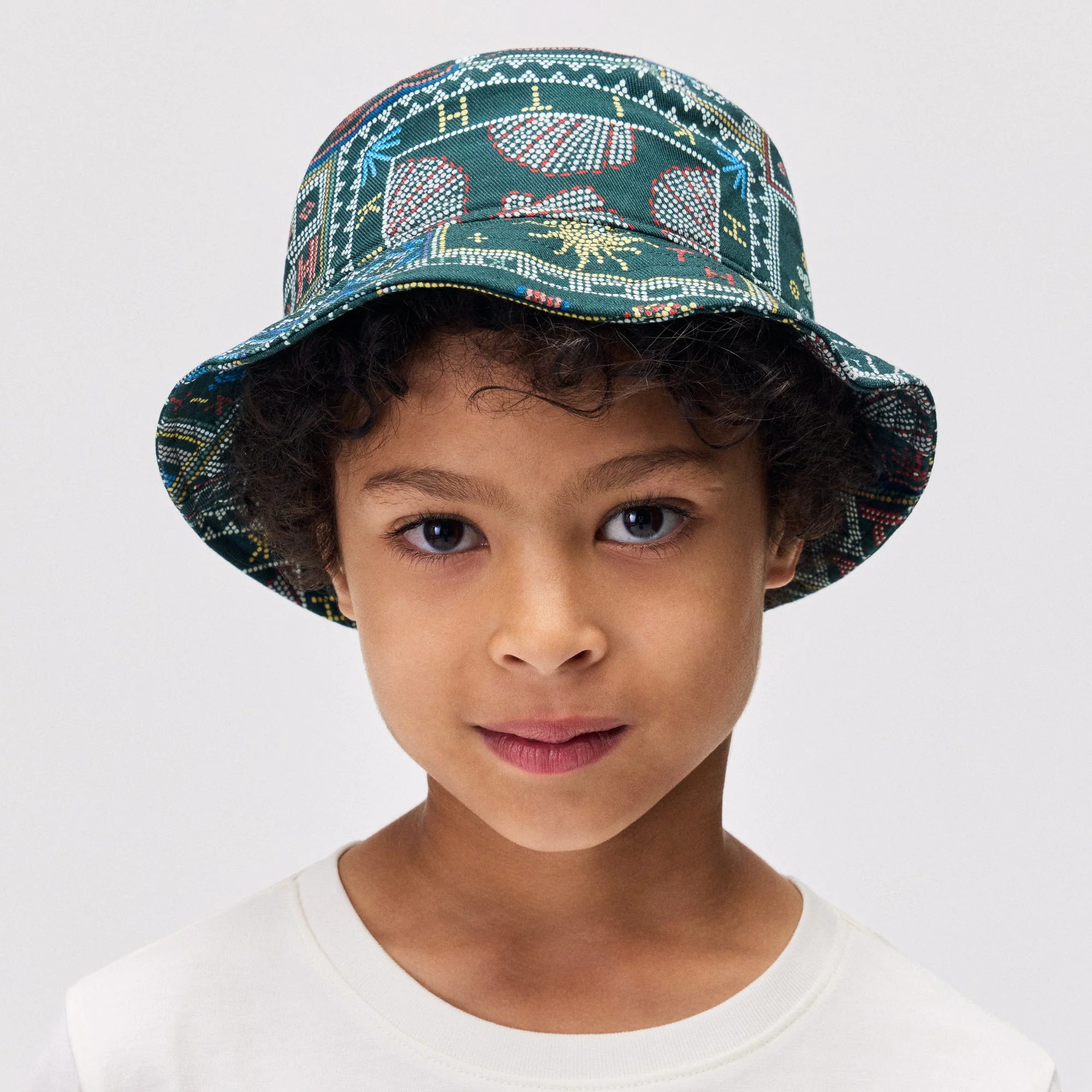 Kith Kids Beach Tile Dawson Bucket Hat - Stadium - Image 2