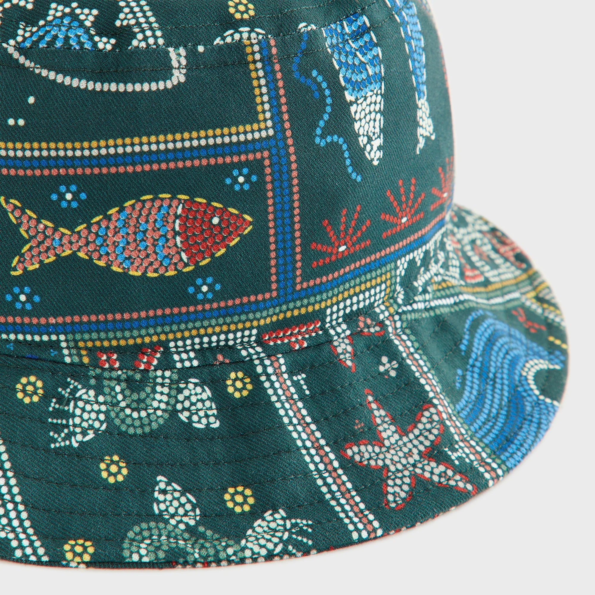 Kith Kids Beach Tile Dawson Bucket Hat - Stadium - Image 4