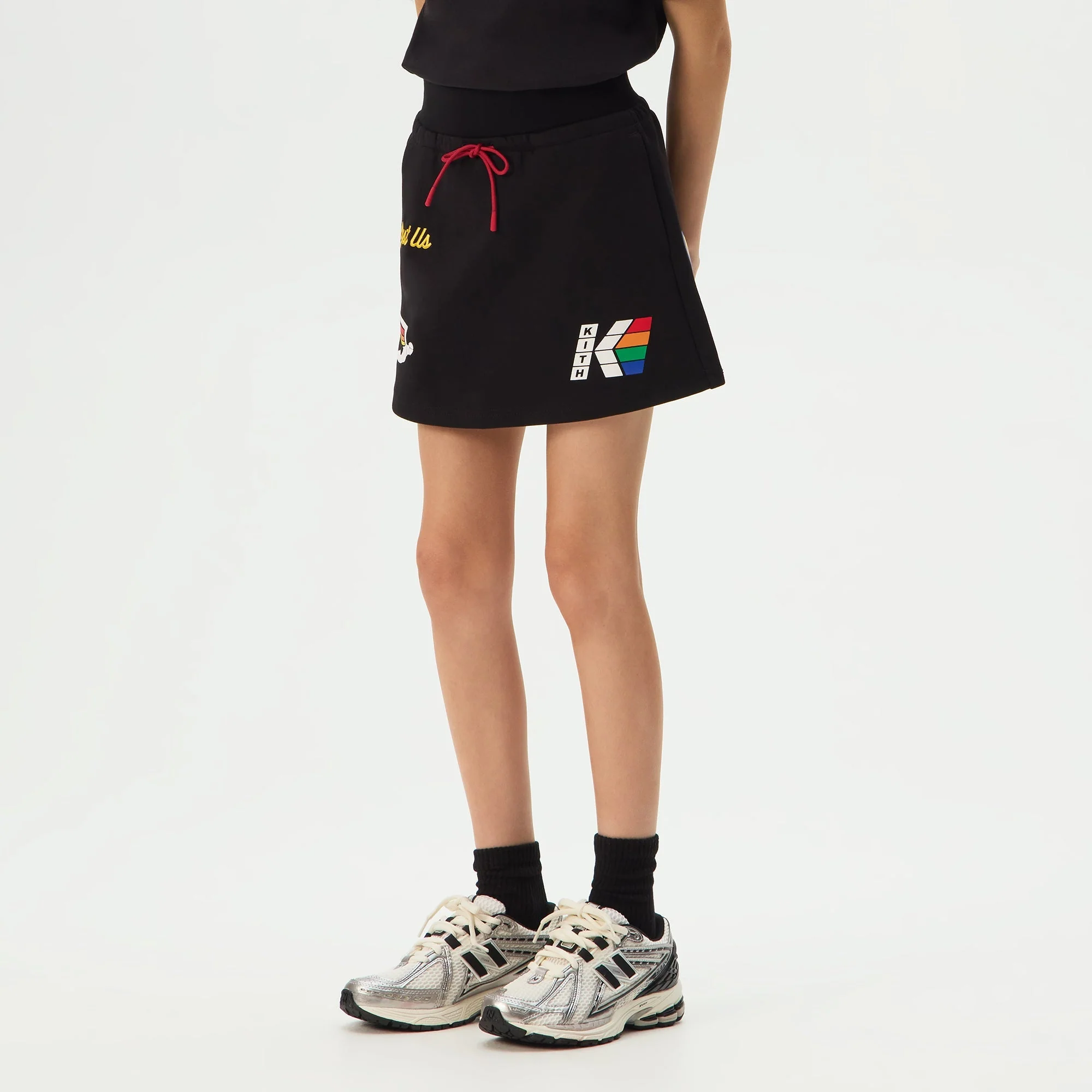 Kith Kids Logo Riley Skort - Black - Image 2
