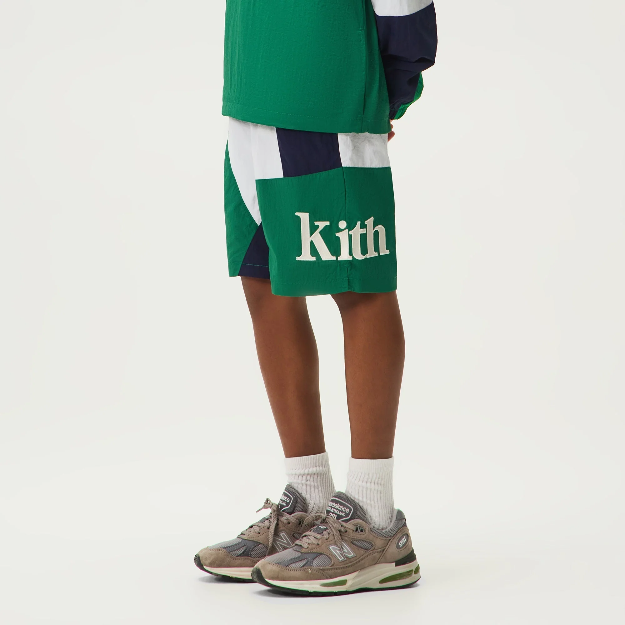 Kith Kids Blocked Madison Short - Newt - Image 2