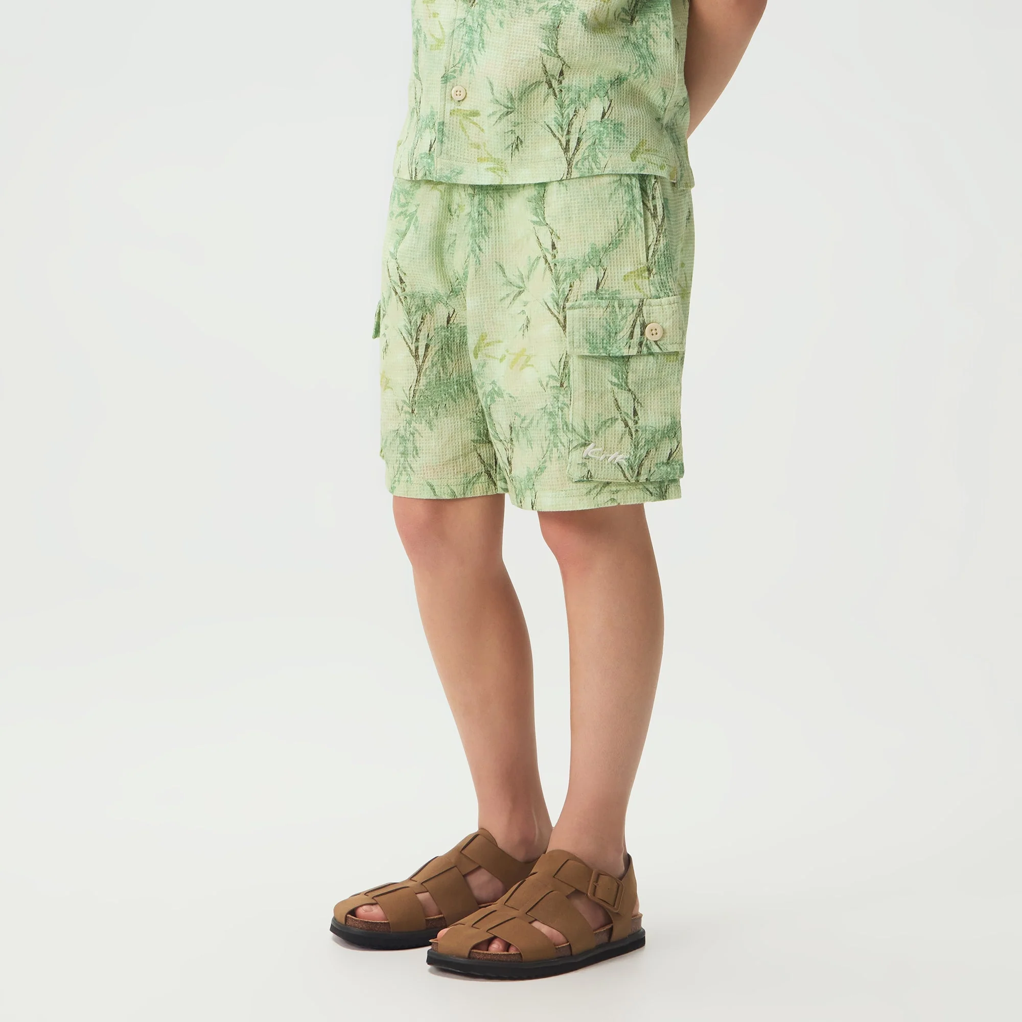 Kith Kids Novelty Embroidered Fairfax Cargo Short - Vera - Image 2