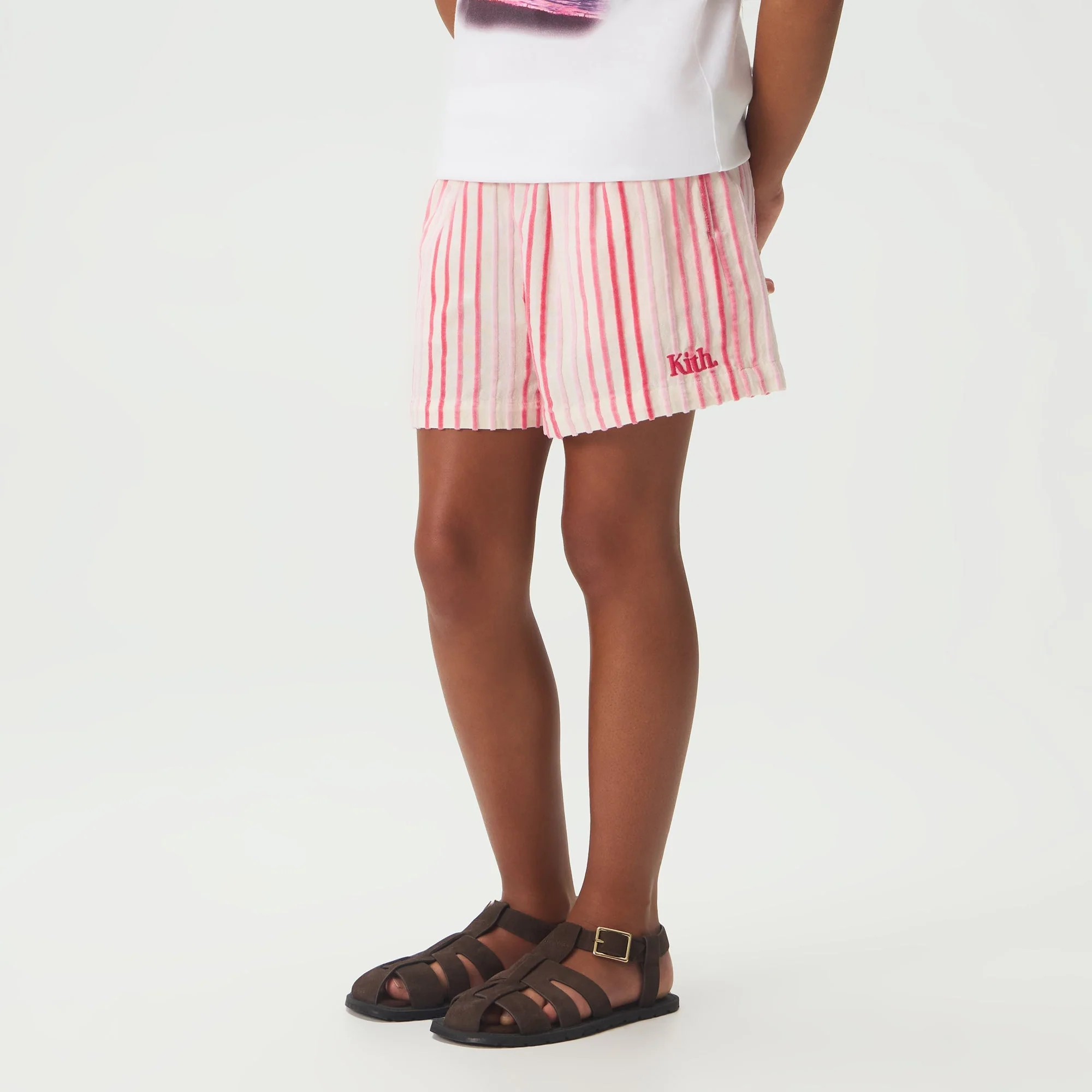 Kith Kids Chenille Stripe Jazmyn Short - Protea - Image 2