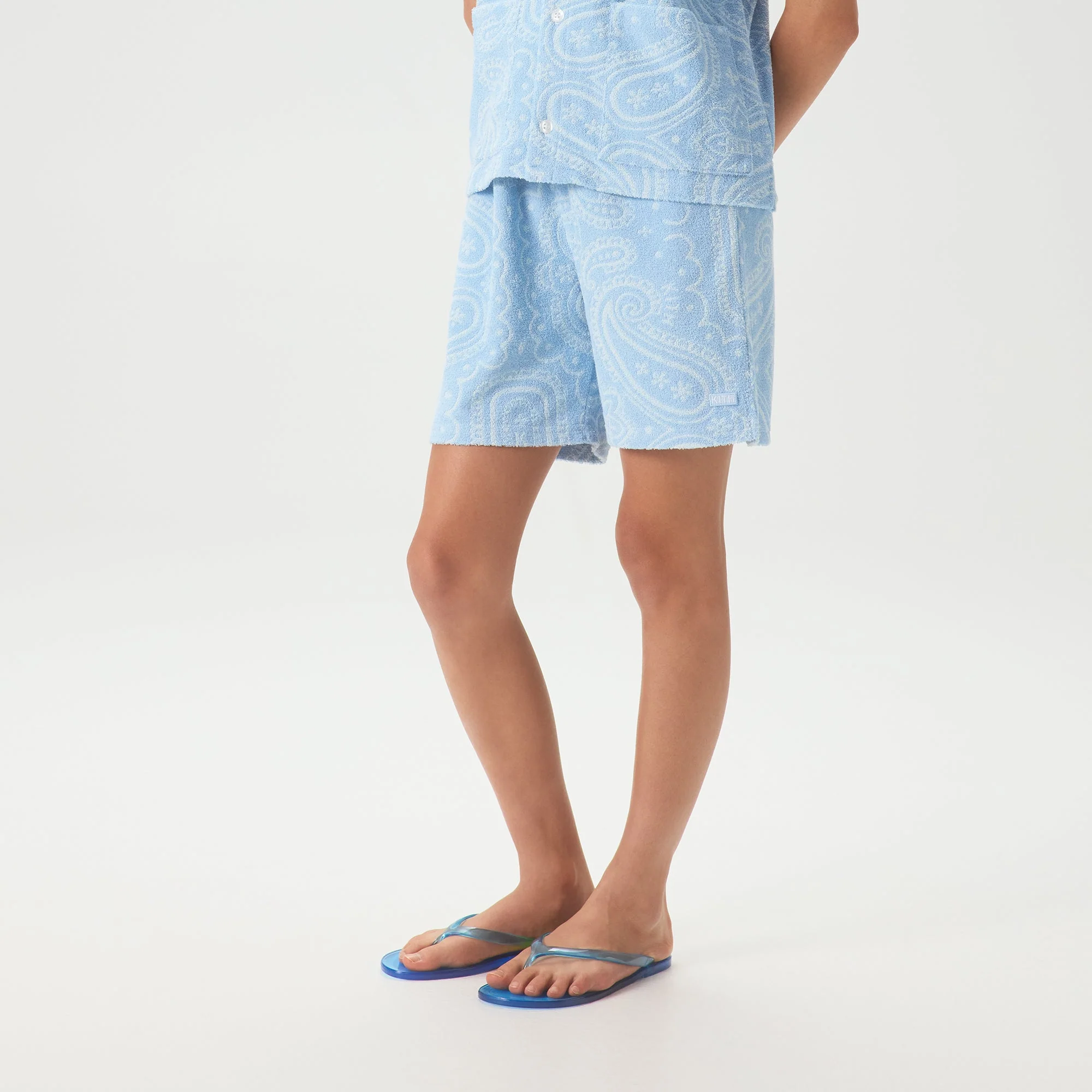 Kith Kids Paisley Jacquard Camp Short - Serene - Image 2