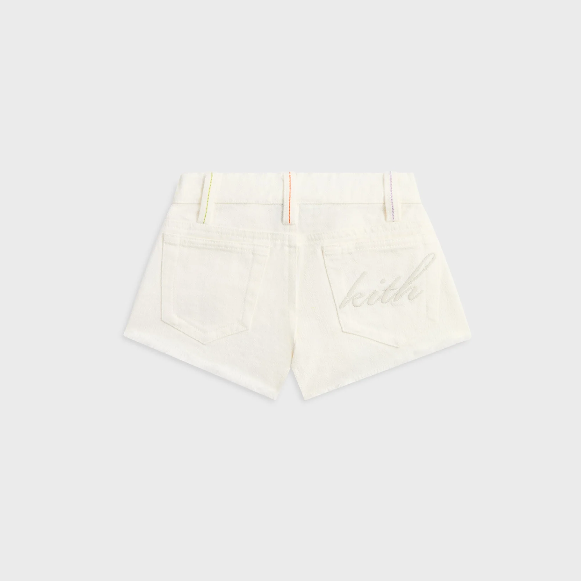 Kith Kids Denim Cut Off Short - Silk - Image 3