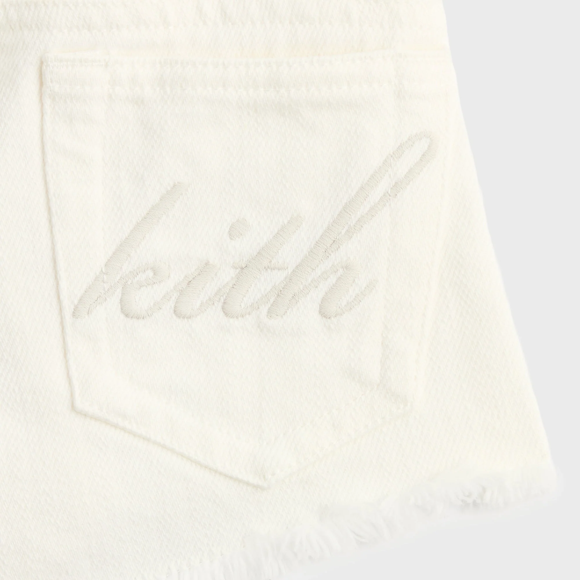 Kith Kids Denim Cut Off Short - Silk - Image 6