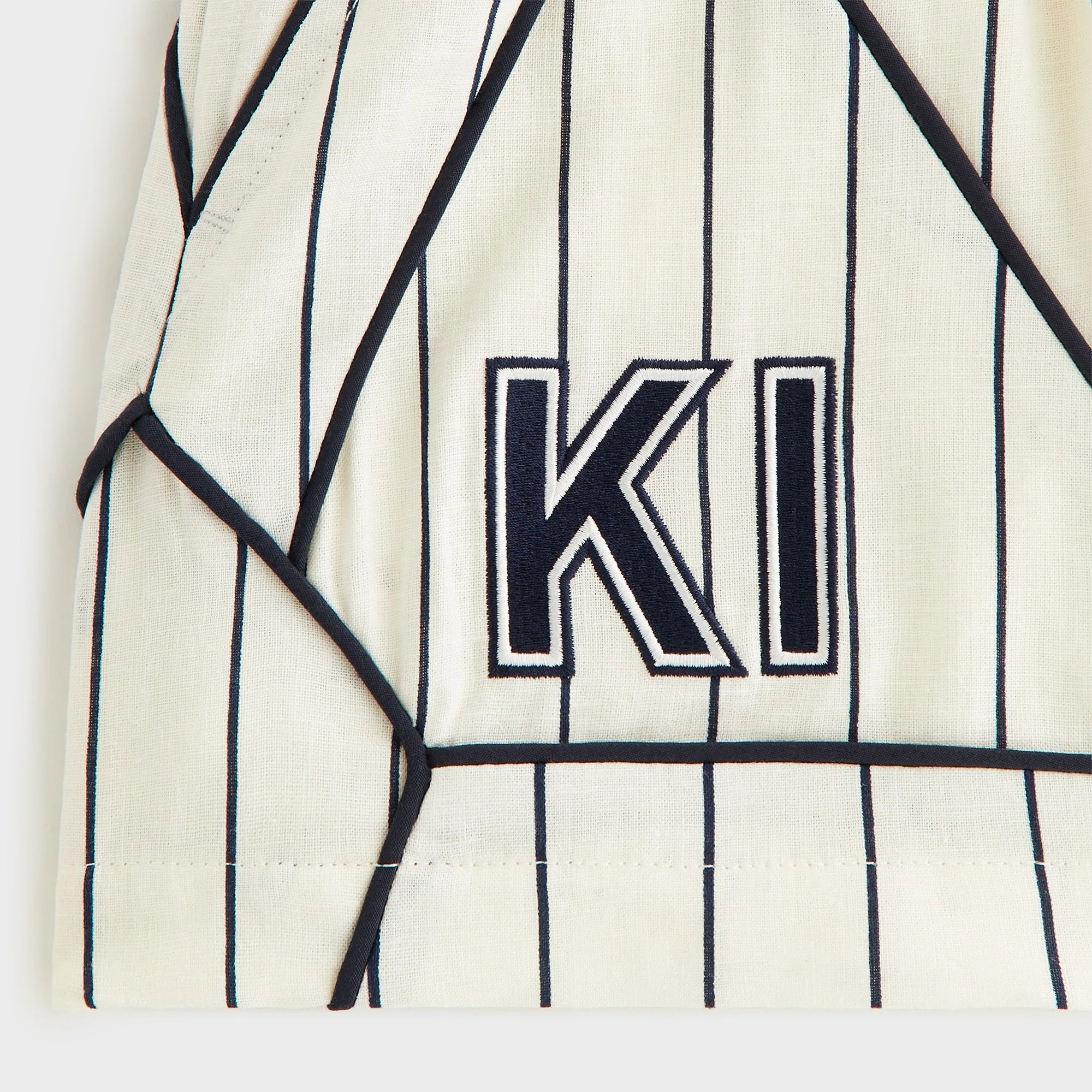 Kith Kids Pinstripe Baseball Turbo Short - Silk - PH - Image 4