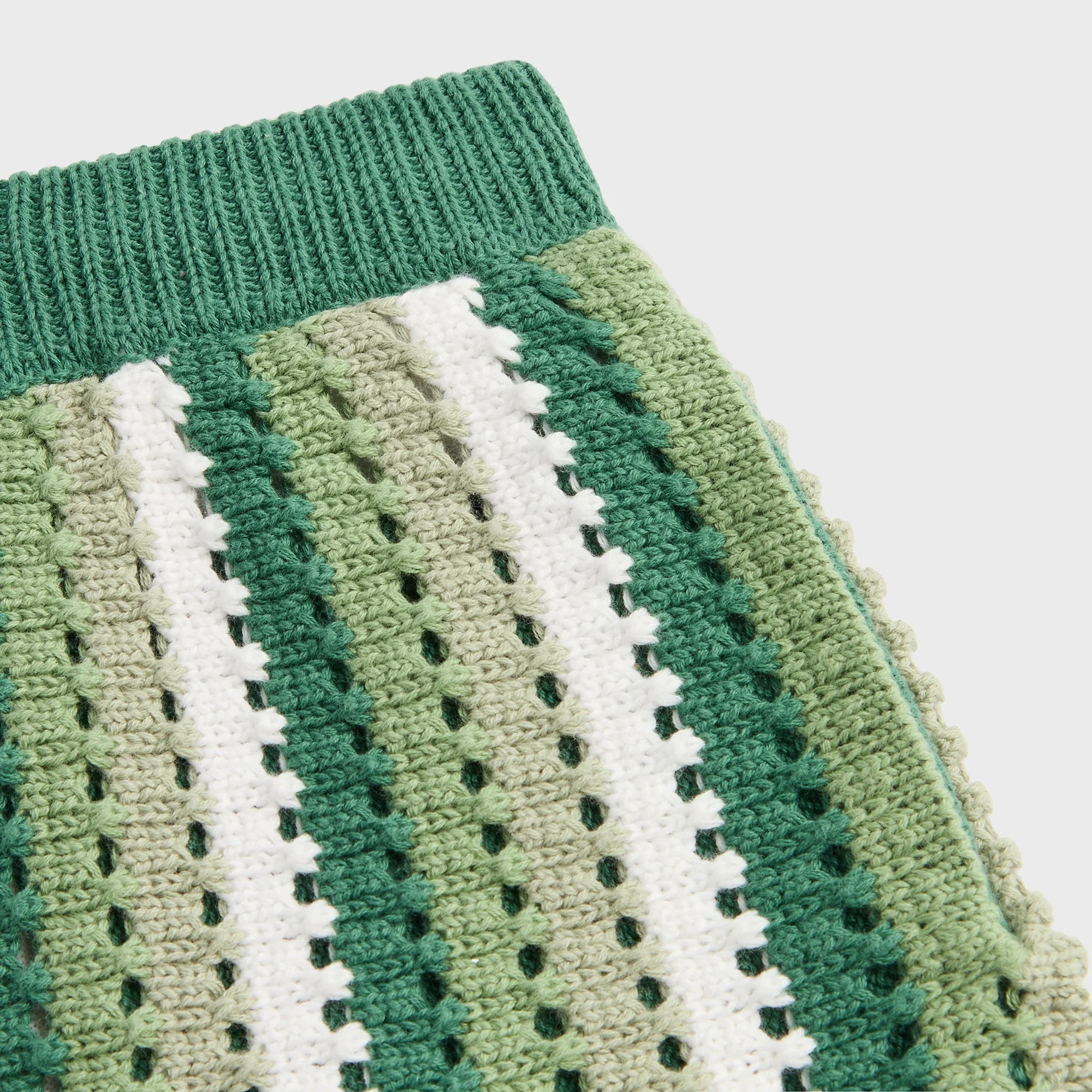 Kith Kids Open Knit Camp Short - Sage - PH - Image 4