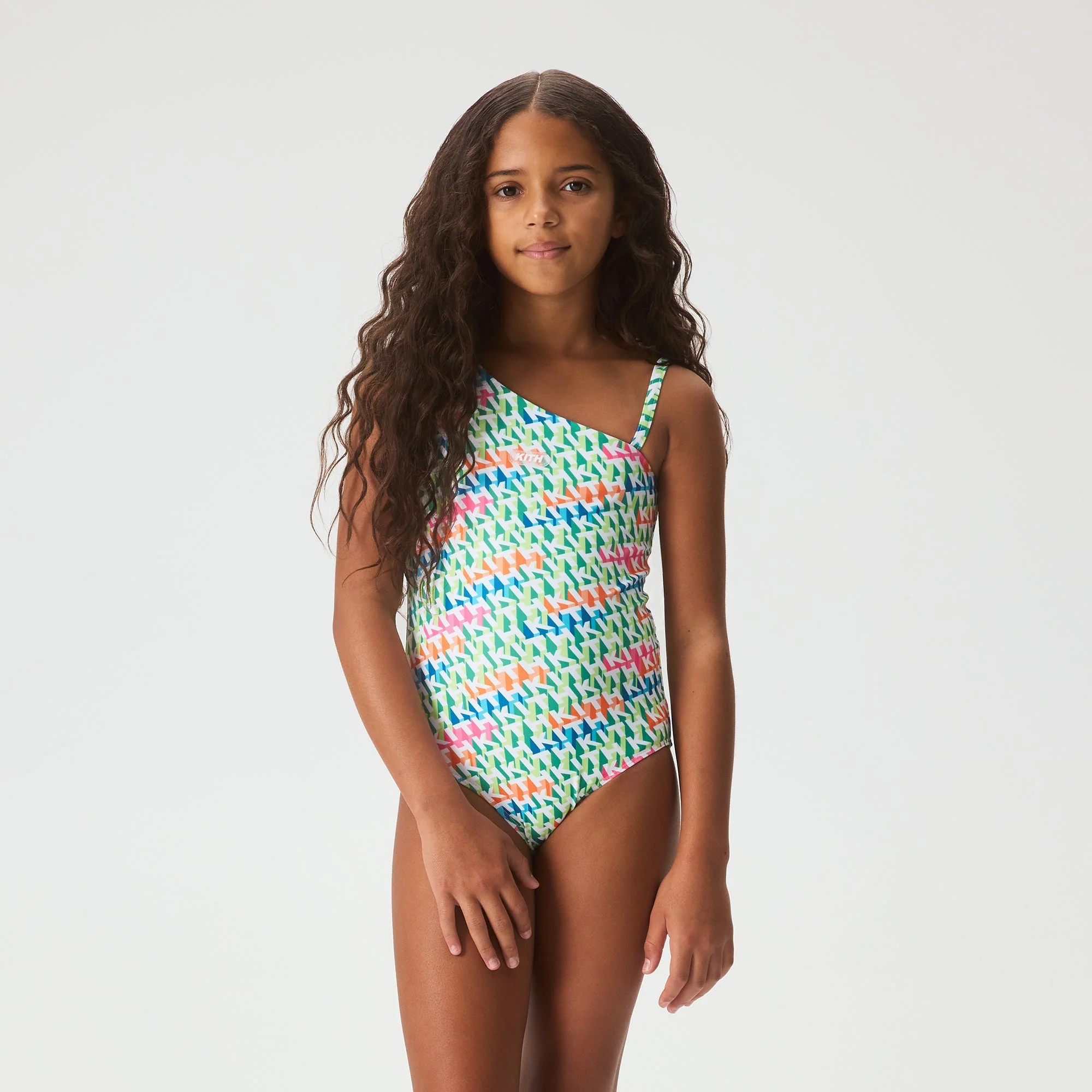 Kith Kids 3D Monogram Gemma One Piece Suit - Peridot - Image 2
