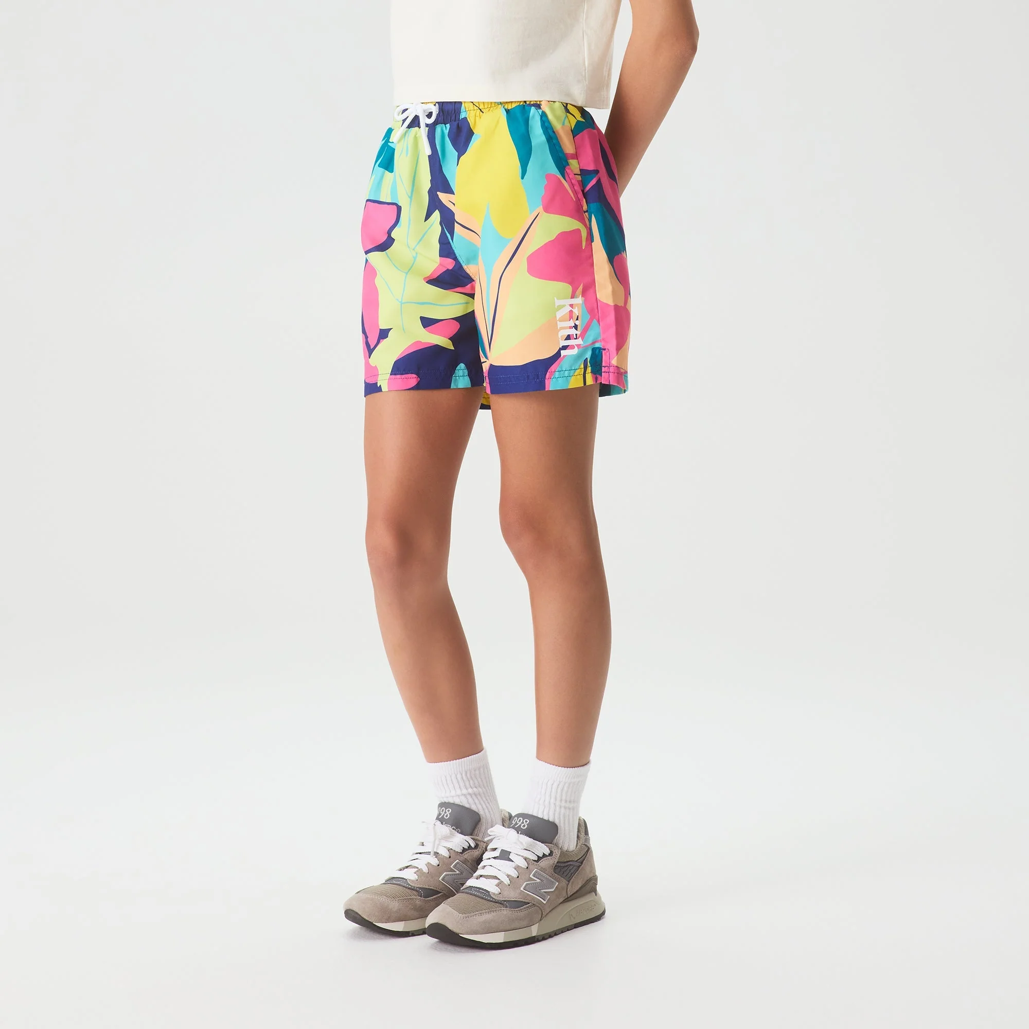 Kith Kids Abstract Tropical Kai Swim Trunk - Multi - Image 2