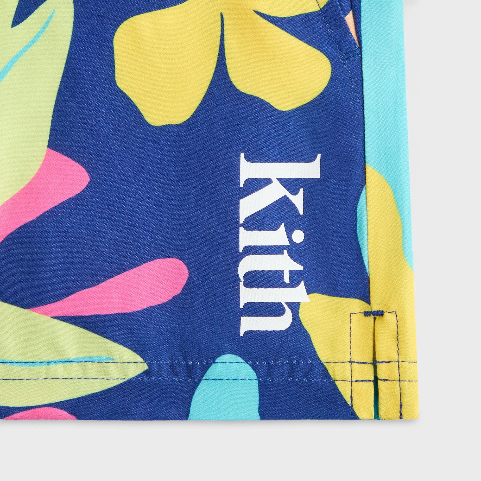 Kith Kids Abstract Tropical Kai Swim Trunk - Multi - Image 4
