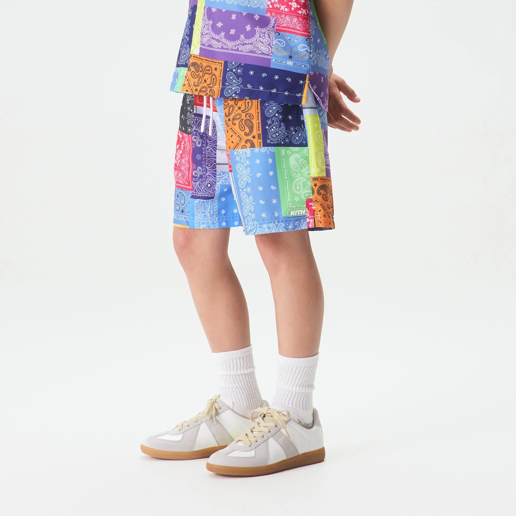 Kith Kids Bandana Splice Kai Swim Trunk - Lucky - Image 2