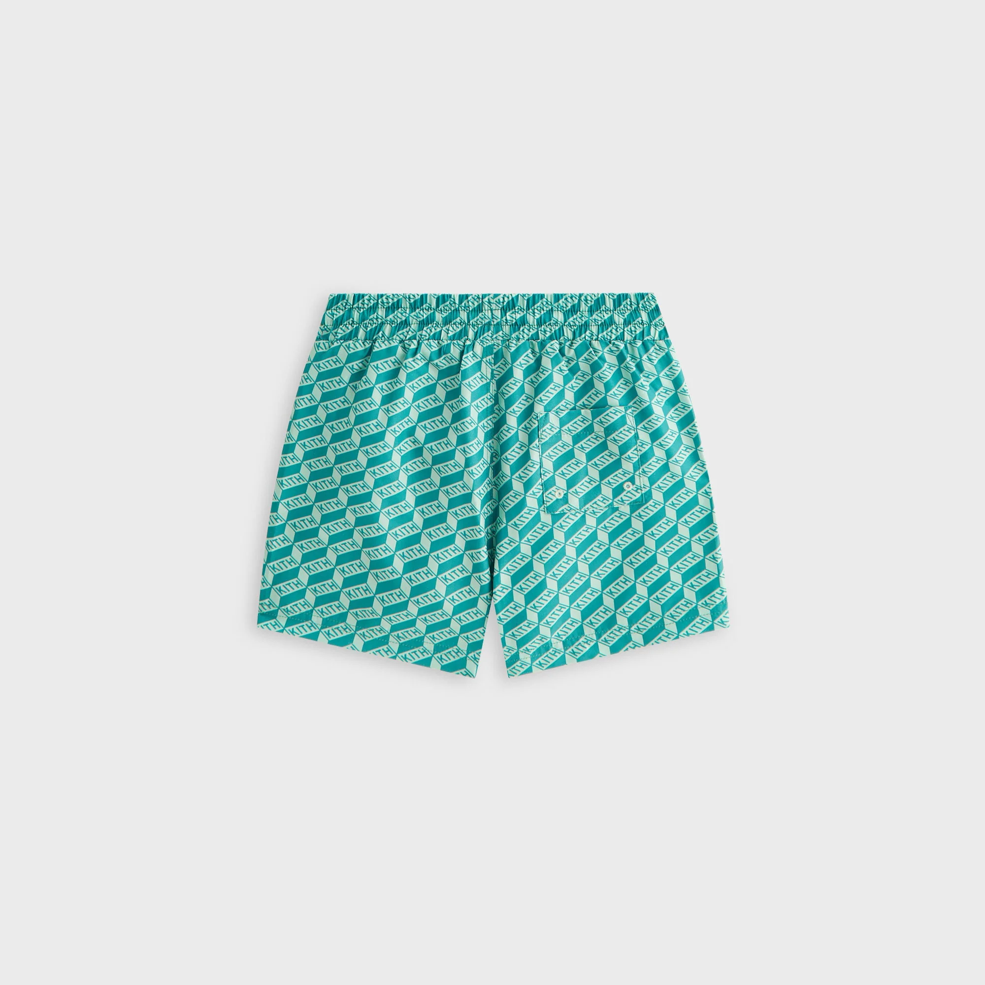 Kith Kids Monogram Kai Swim Trunk - Sorrel - Image 3