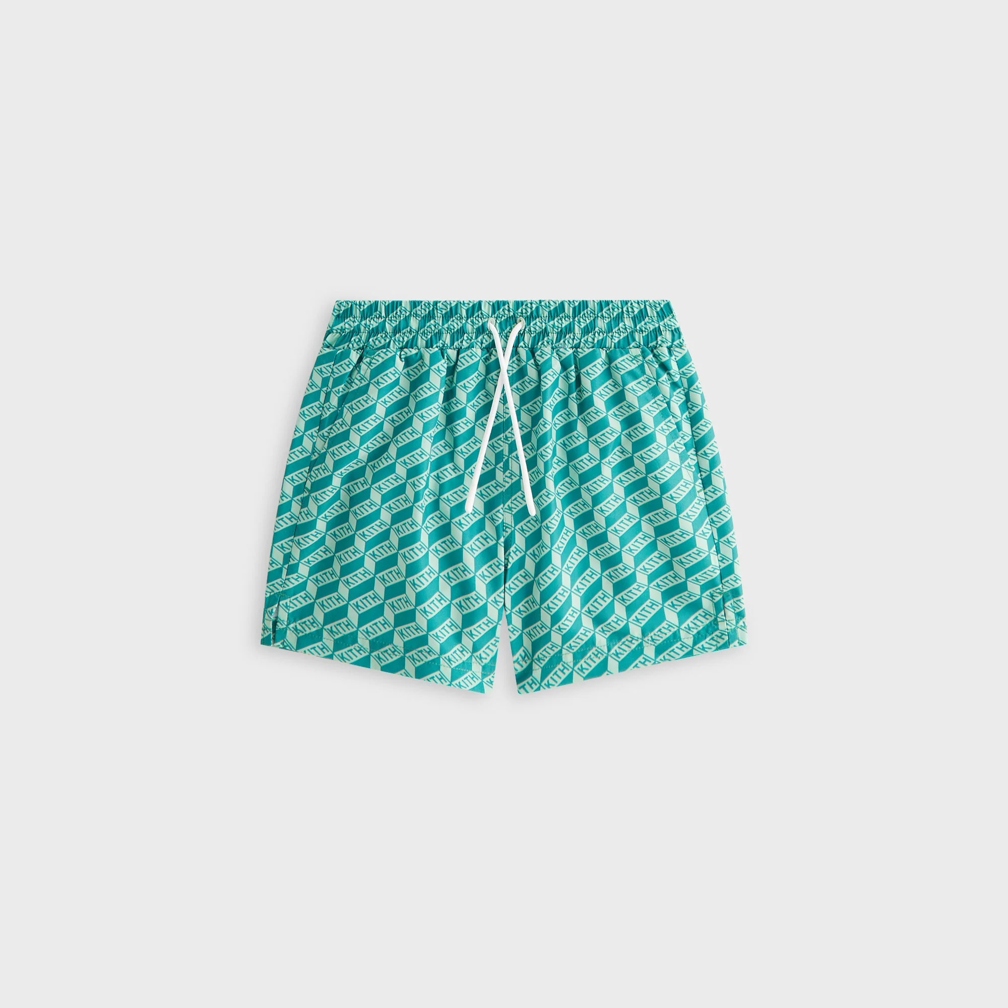 Kith Kids Monogram Kai Swim Trunk - Sorrel - PH