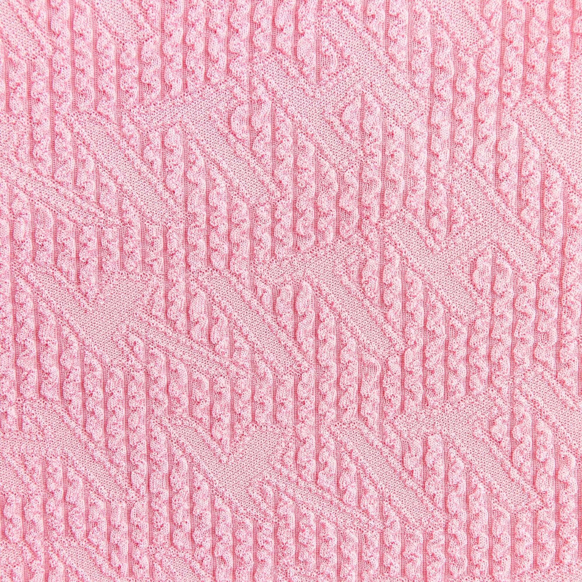 Kith Kids Textured Monogram Audrey One Piece Suit - Bubblegum - Image 4