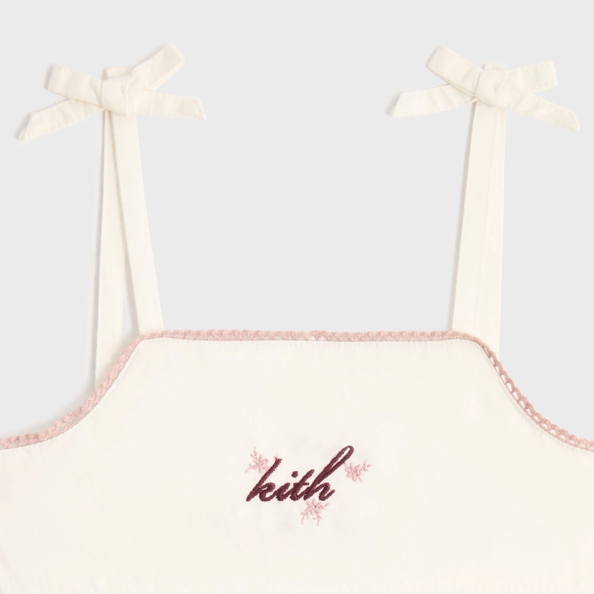 Kith Kids Kamora Novelty Mini Dress - White - Image 4
