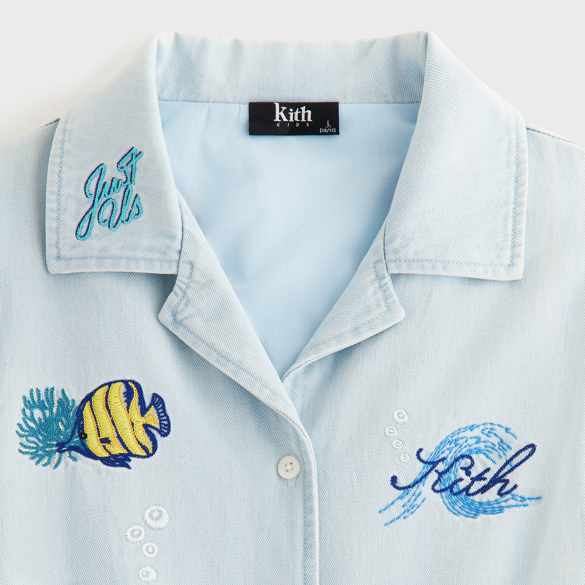 Kith Kids Novelty Lena Dress - Light Indigo - Image 4