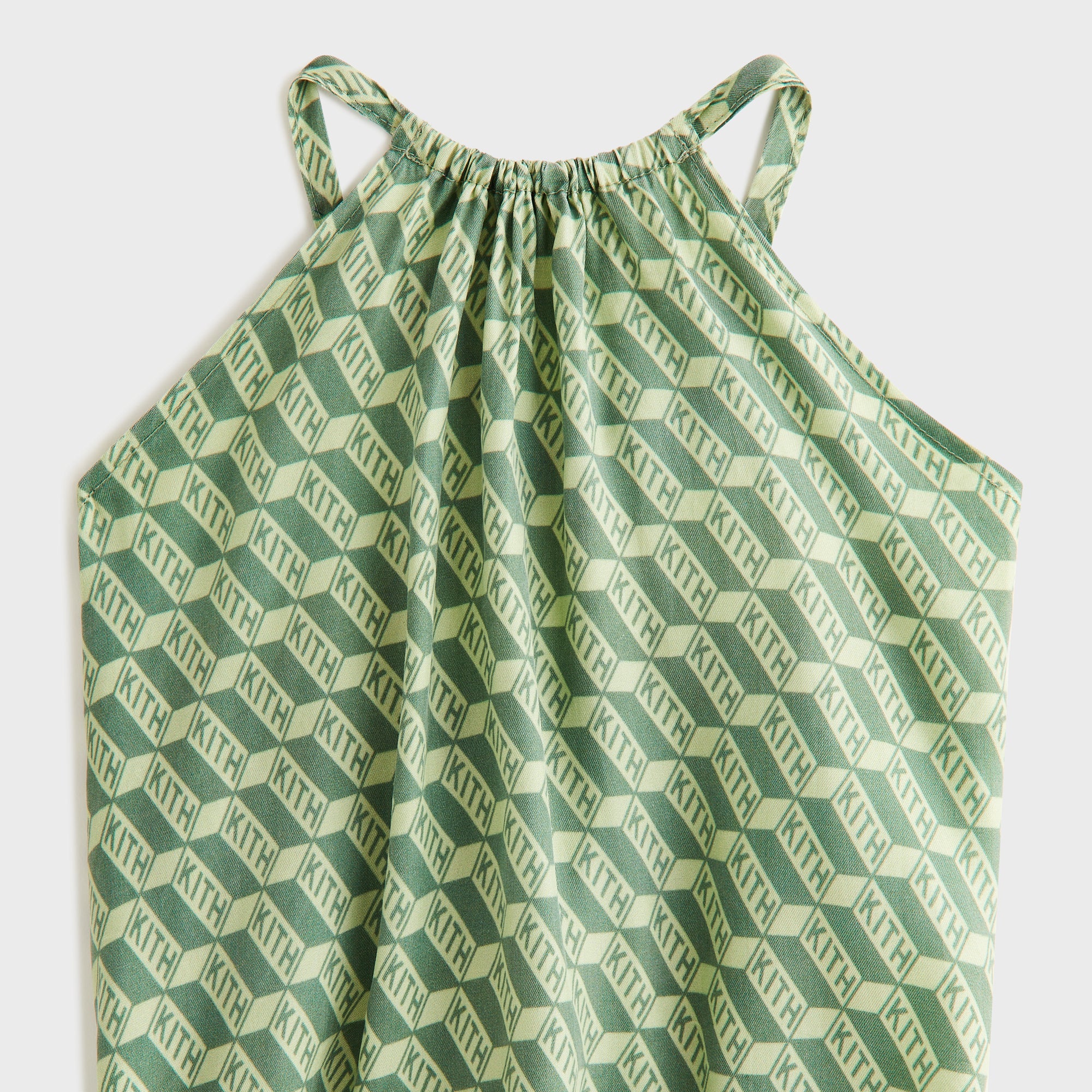 Kith Kids Monogram Maxi Dress - Sage - Image 4