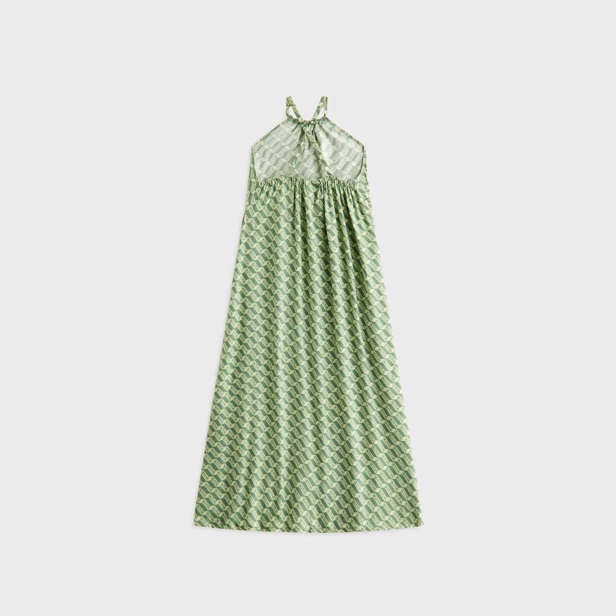 Kith Kids Monogram Maxi Dress - Sage - PH - Image 3