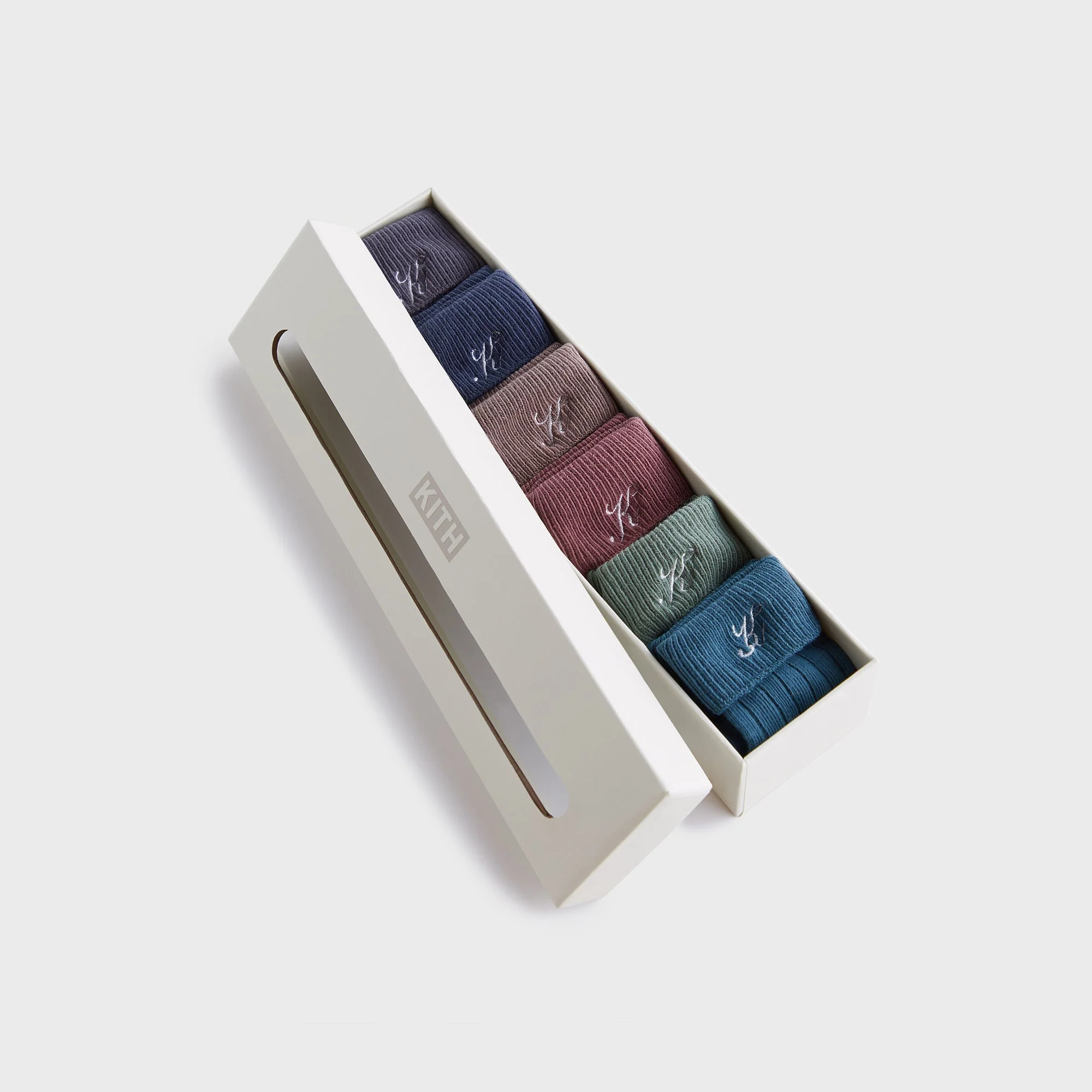 Kith Baby Palette 6-Pack Socks - Battleship - Image 3