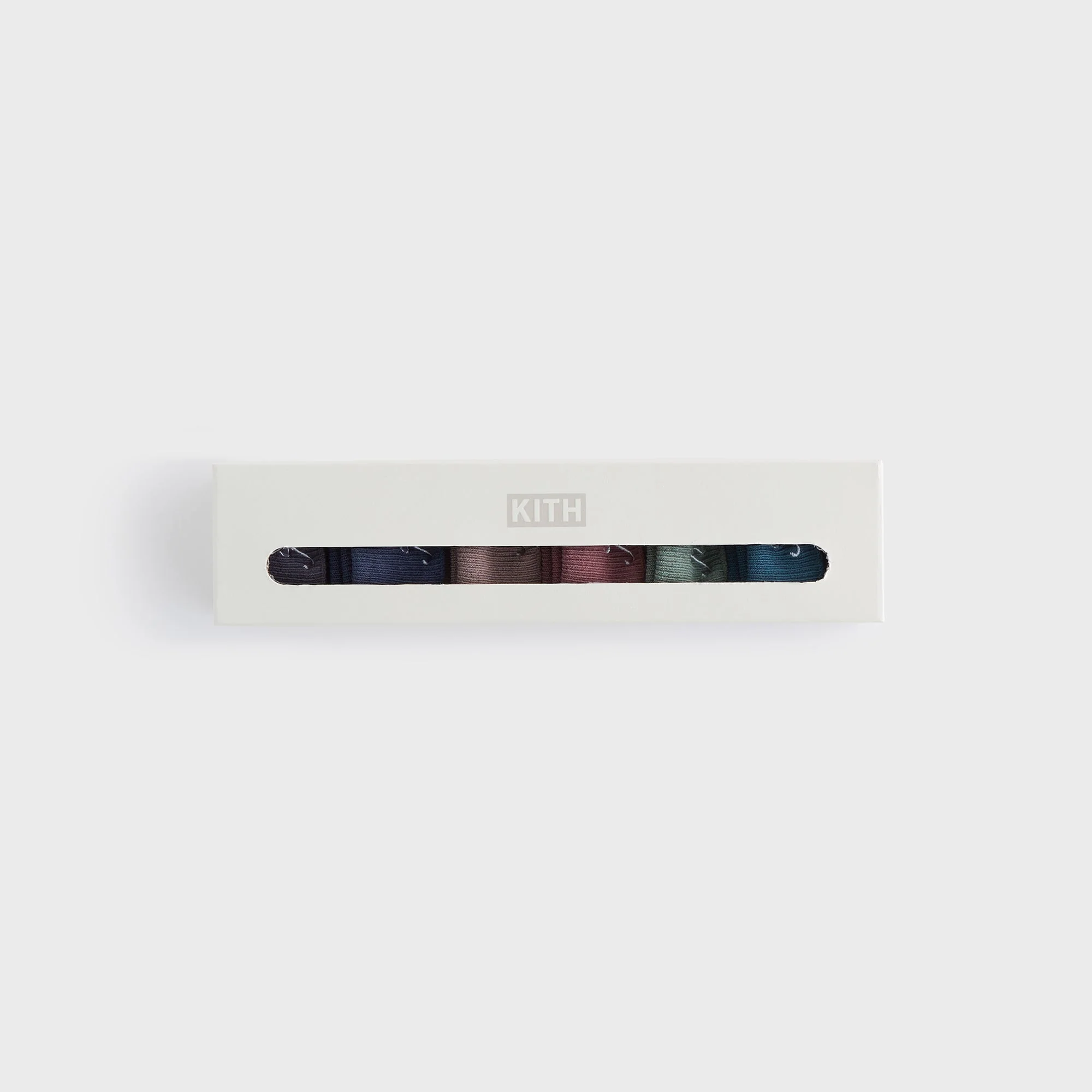 Kith Baby Palette 6-Pack Socks - Battleship - Image 4