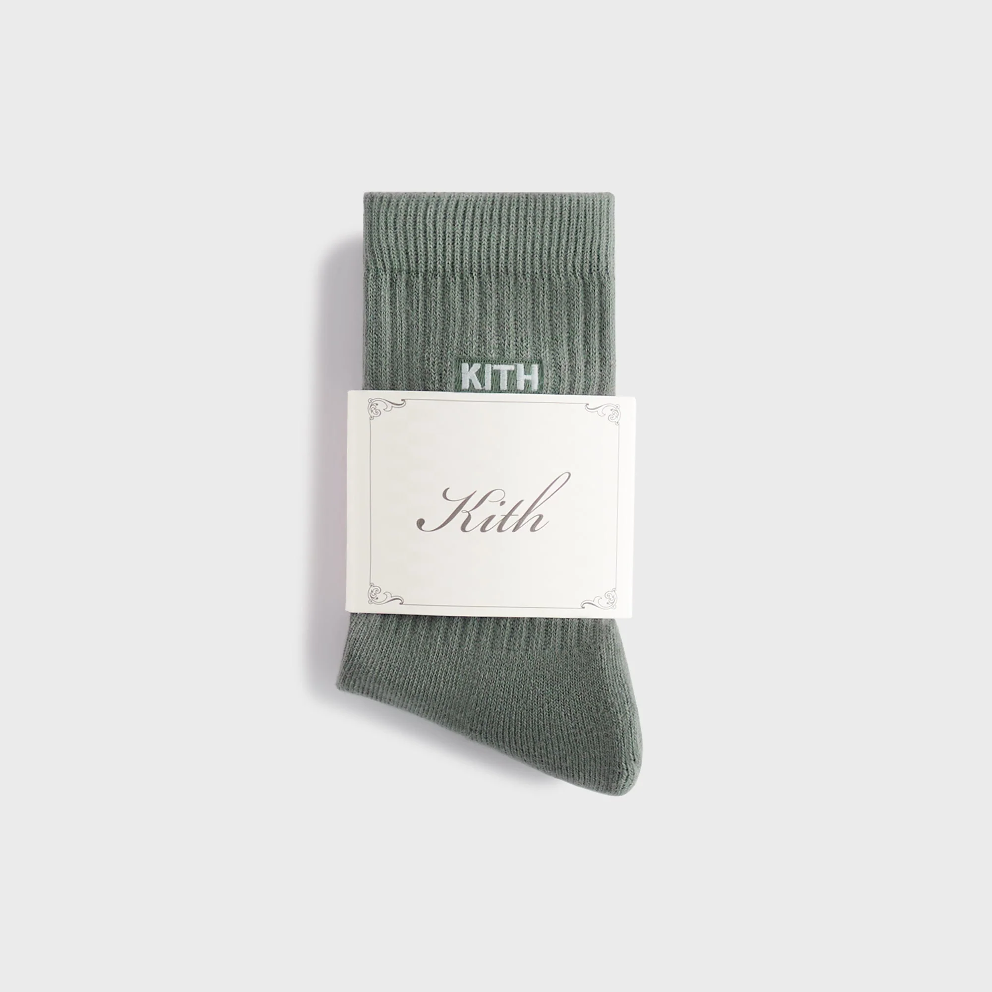 Kith Kids Classic Crew Socks - Laurel - Image 2