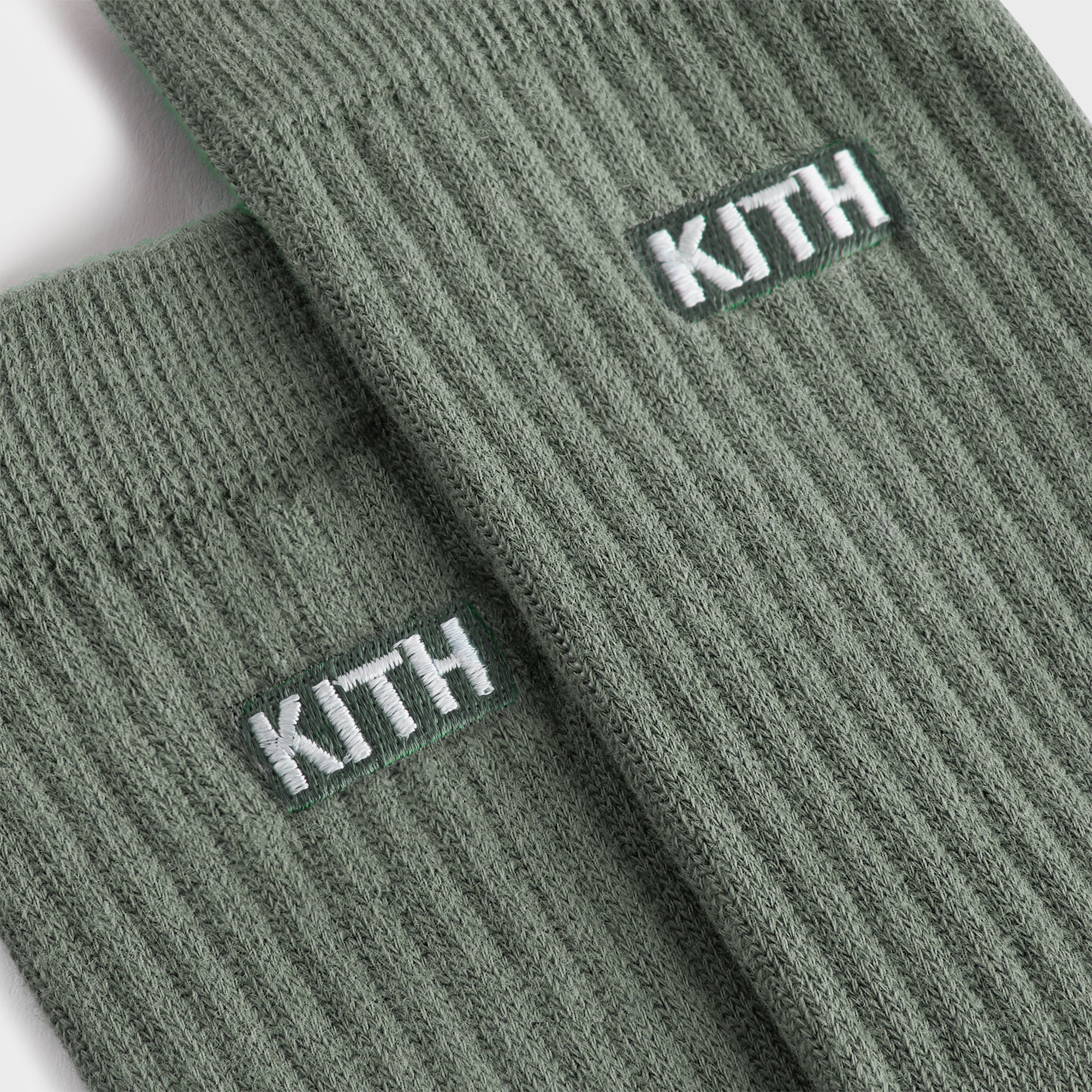 Kith Kids Classic Crew Socks - Laurel - Image 3