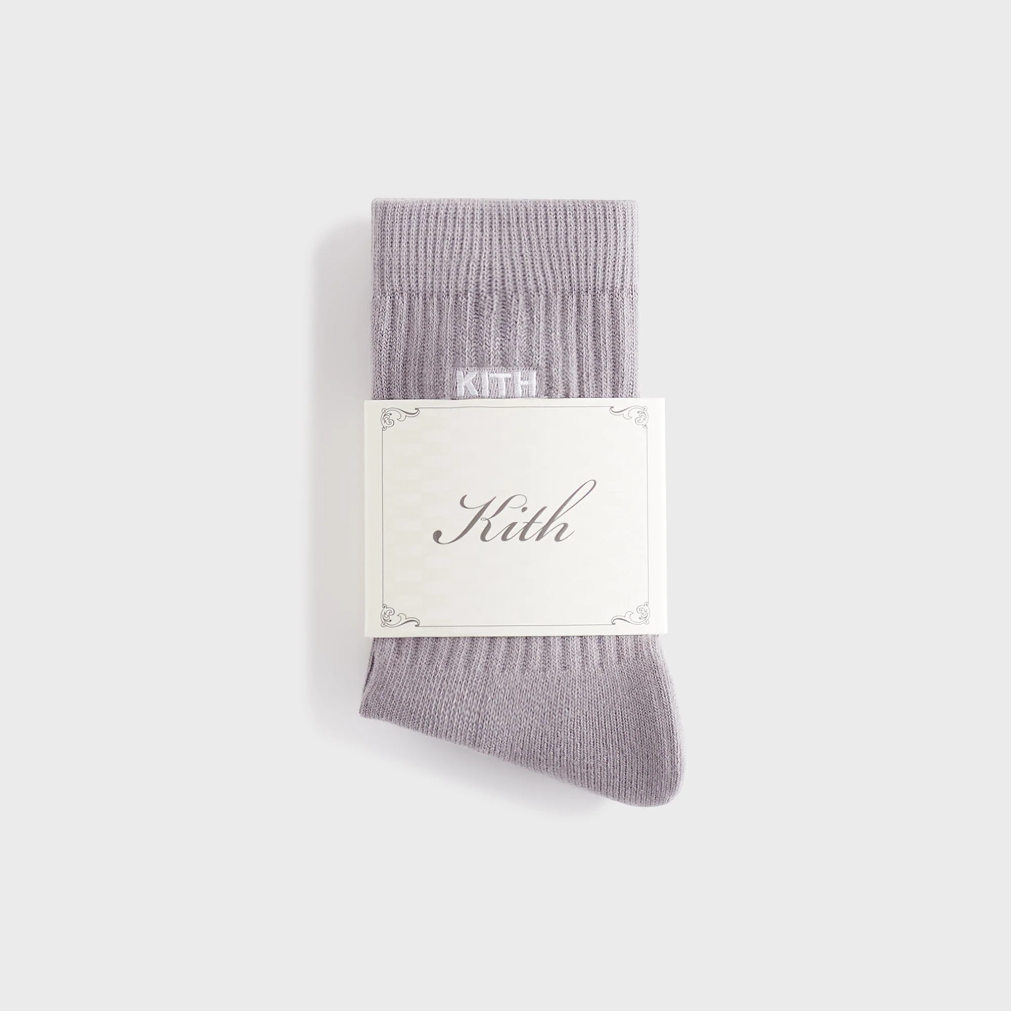 Kith Kids Classic Crew Socks - Argon - Image 2