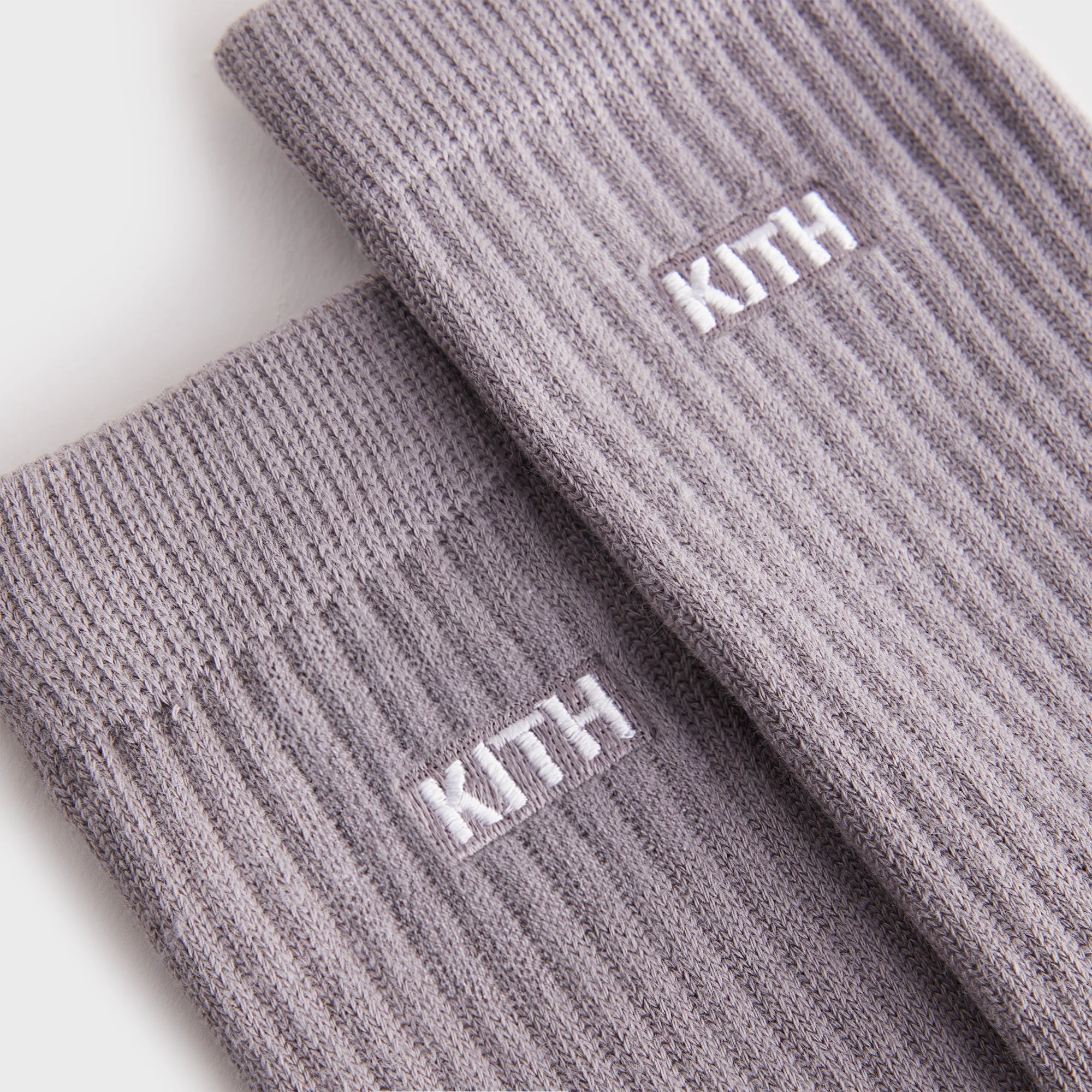 Kith Kids Classic Crew Socks - Argon - Image 3