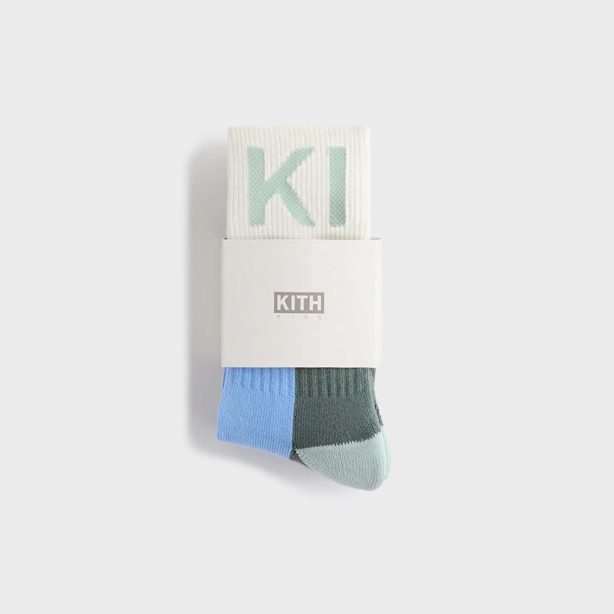Kith Kids 3-Pack Crew Socks - Multi - Image 2