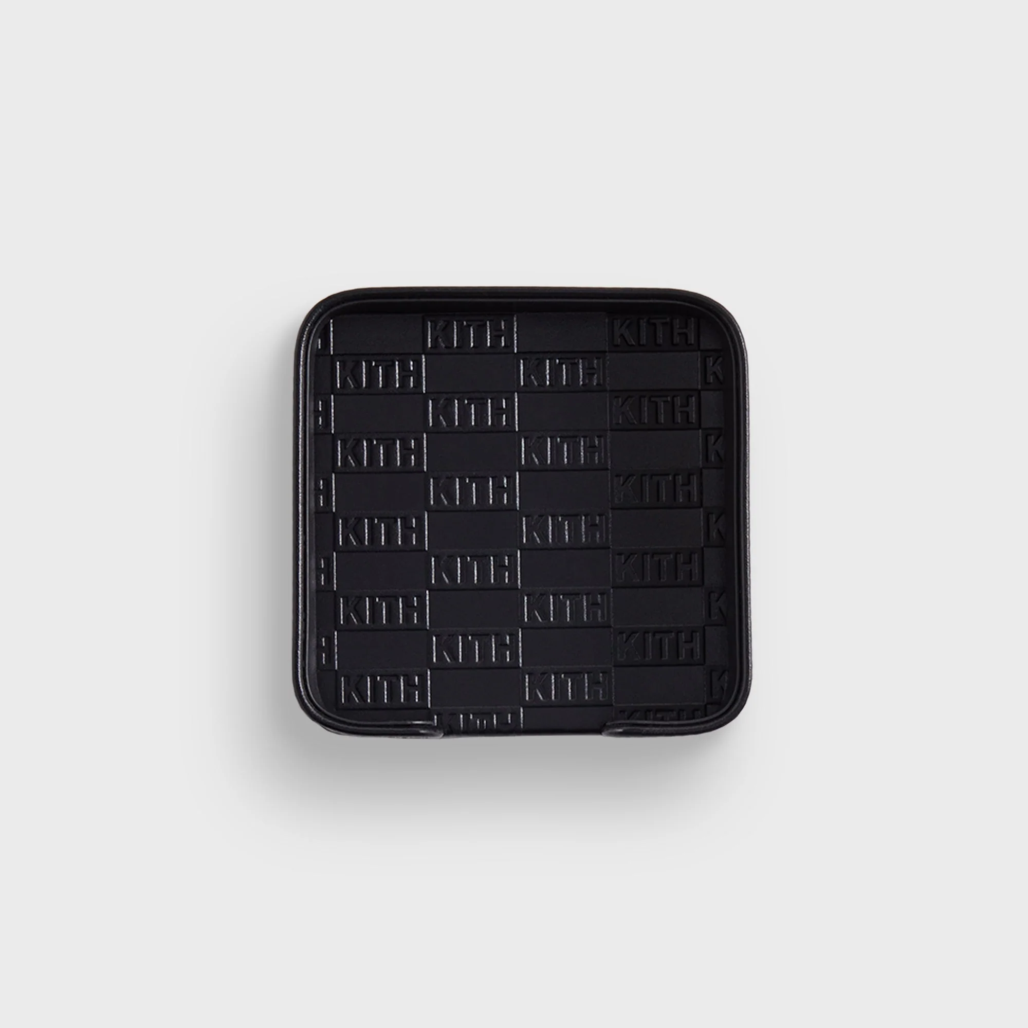 Kith Monogram Leather Coasters - Black - Image 3