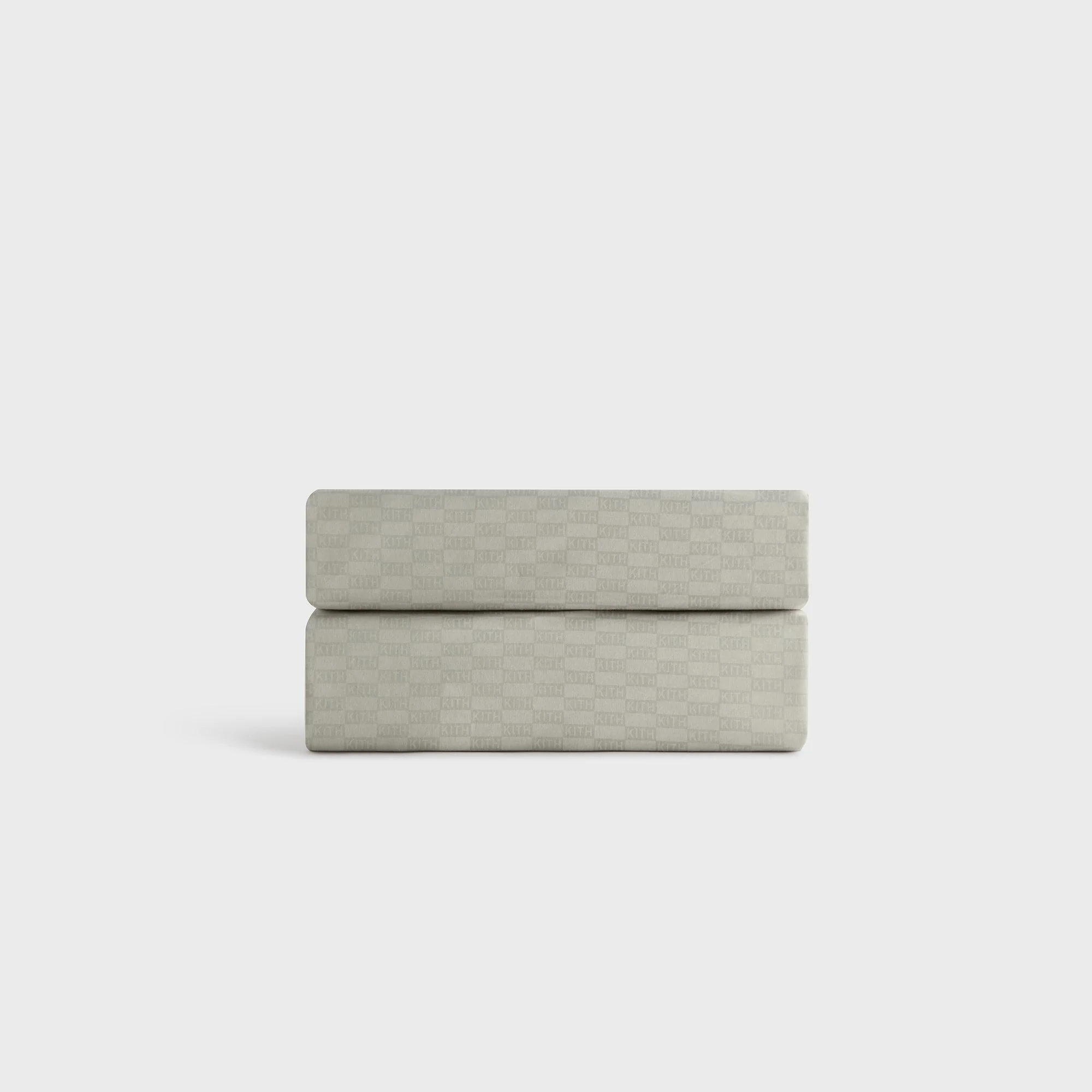 Kith Monogram Queen Size Bedding Set - Concrete - Image 3