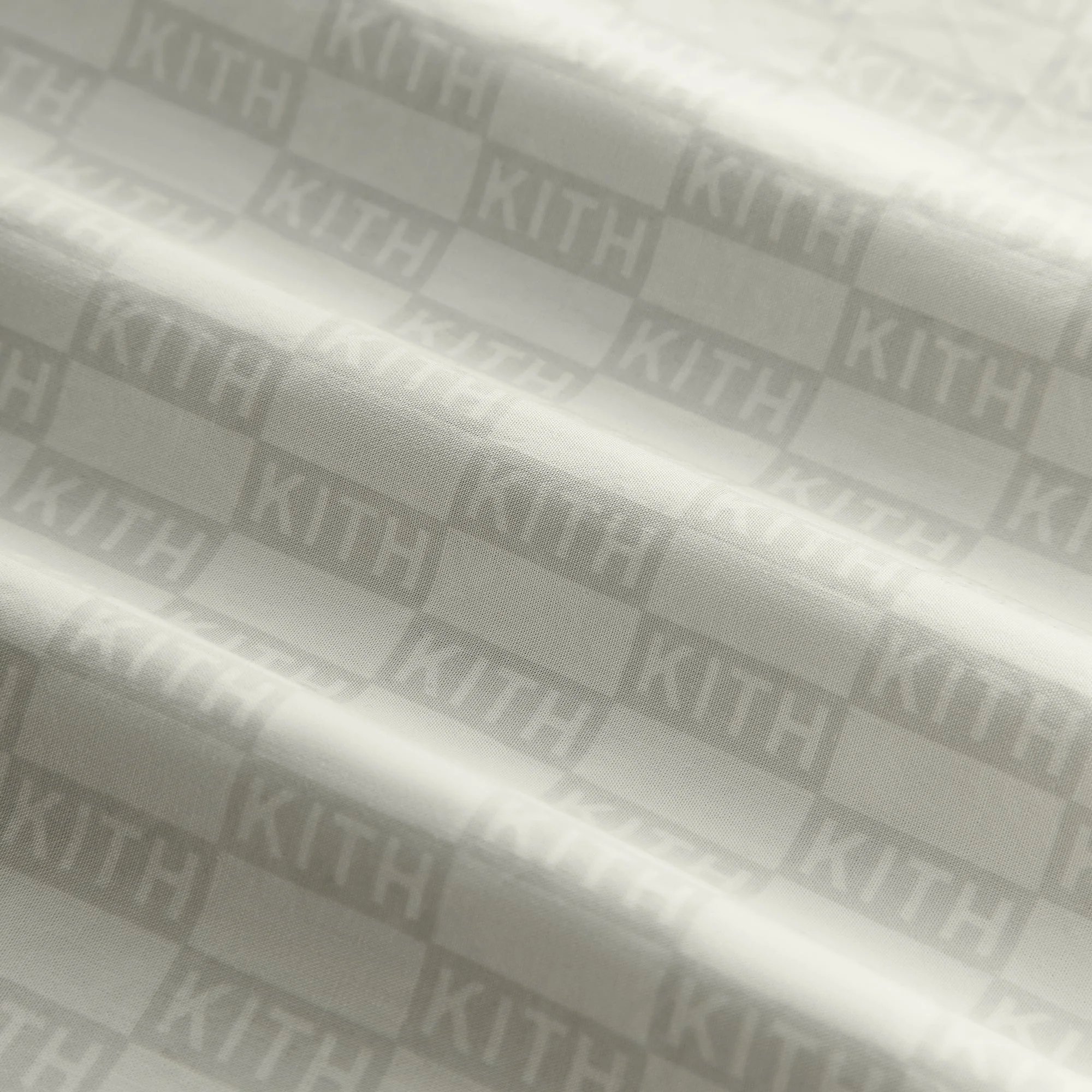 Kith Monogram Queen Size Bedding Set - Concrete - Image 9