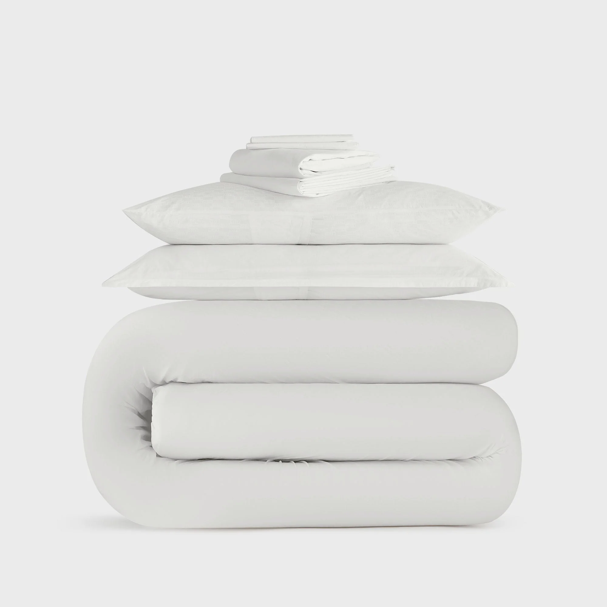 Kith Monogram King Size Bedding Set - White