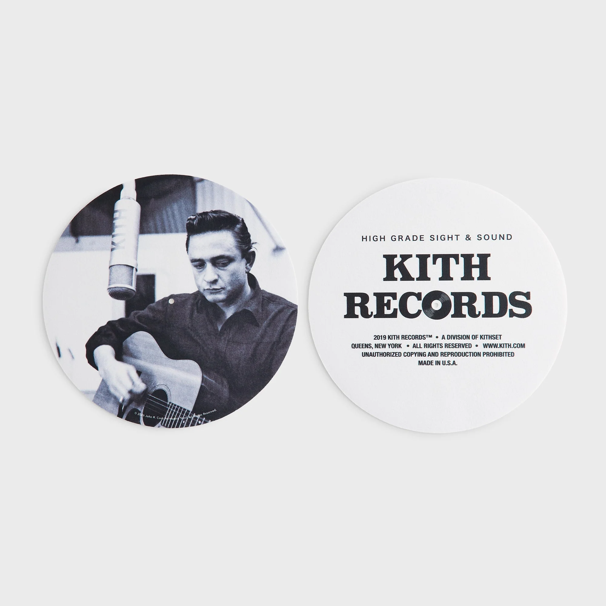 Kith Records for Johnny Cash Set of 2 Slip Mats - Multi - Image 5