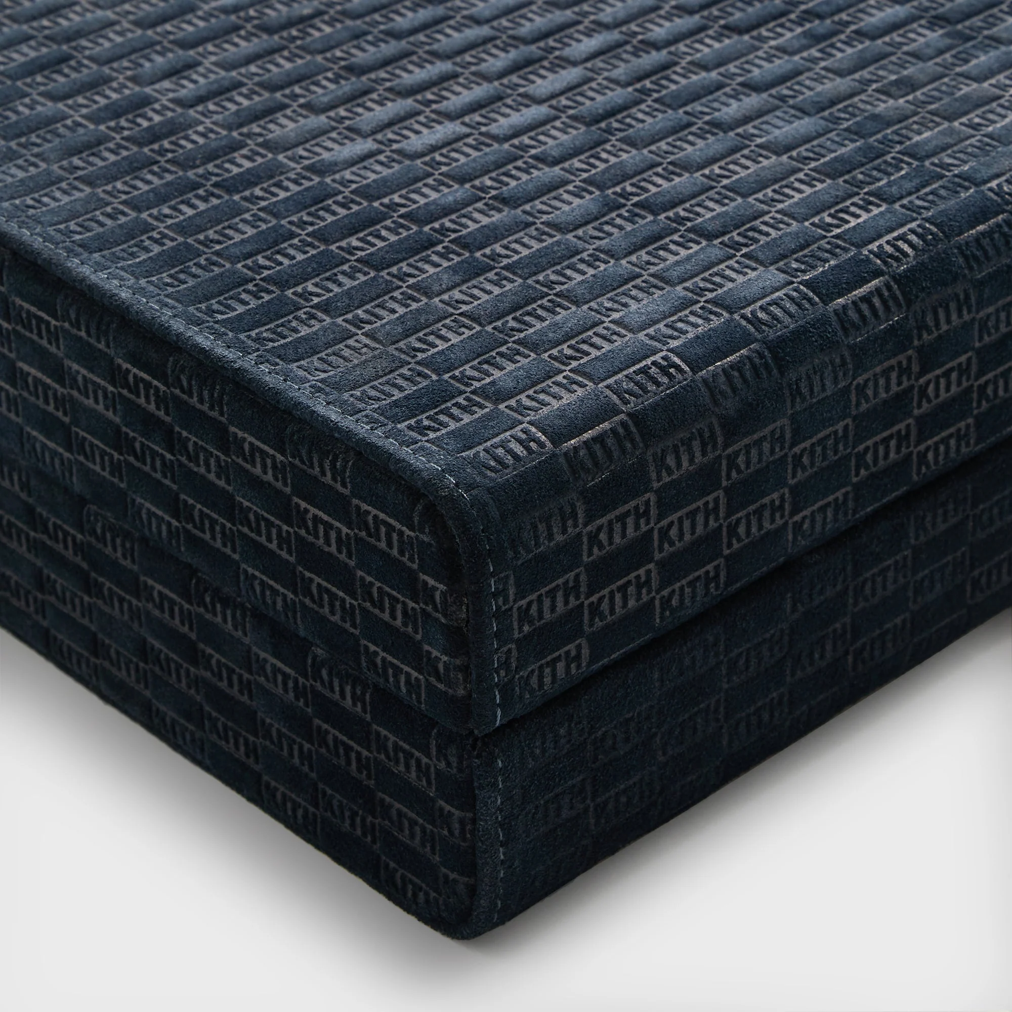 Kith Monogram Debossed Suede Backgammon Set - Ink - Image 10