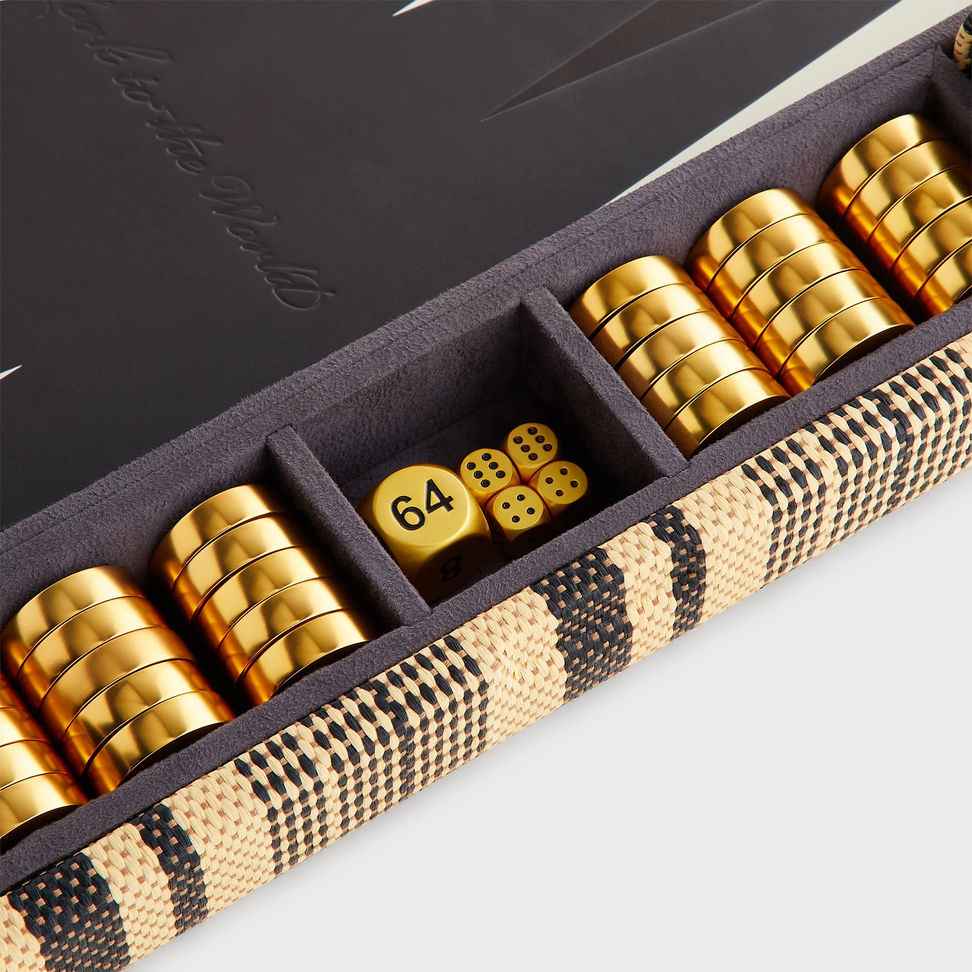 Kith Raffia Backgammon Board - Radiant - Image 2