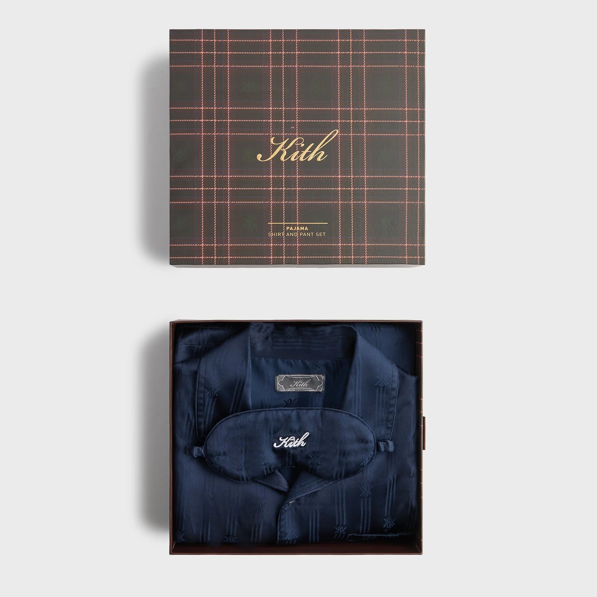 Kith Crest Monogram Pajama Set - Nocturnal - Image 10