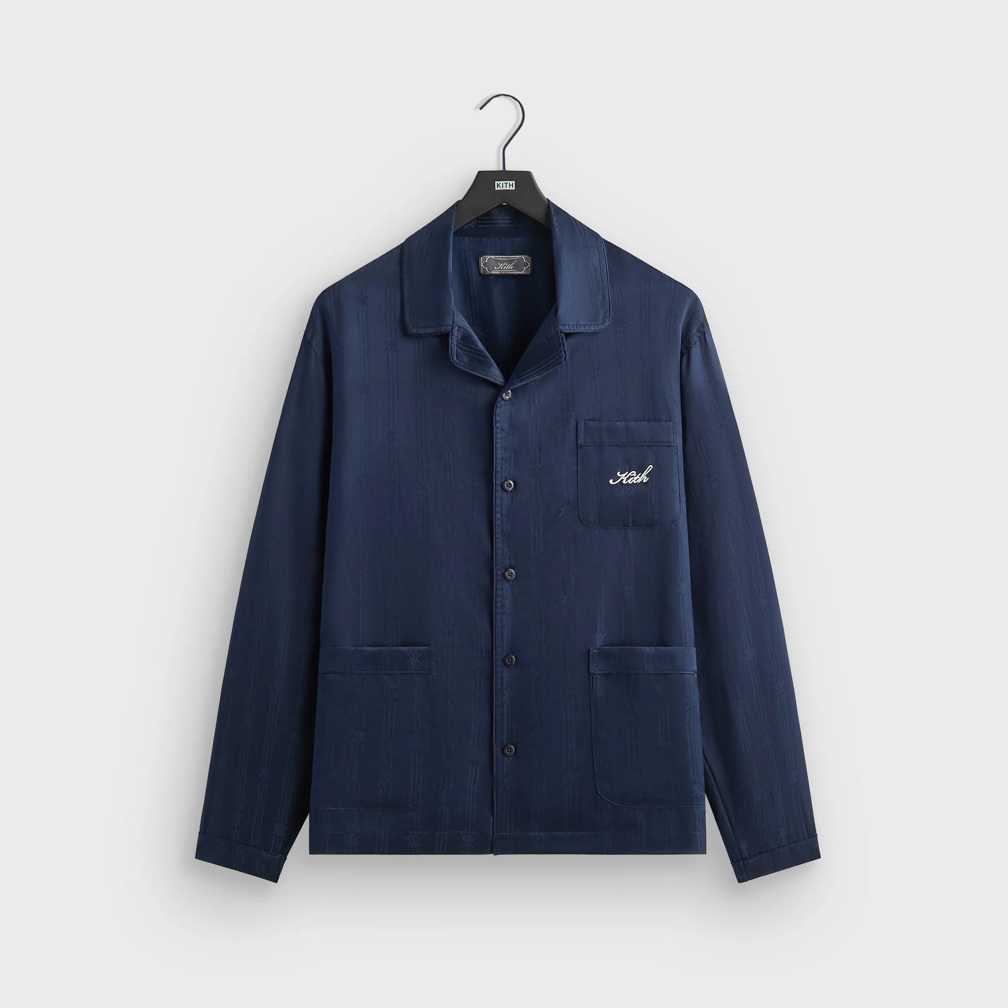 Kith Crest Monogram Pajama Set - Nocturnal - Image 2