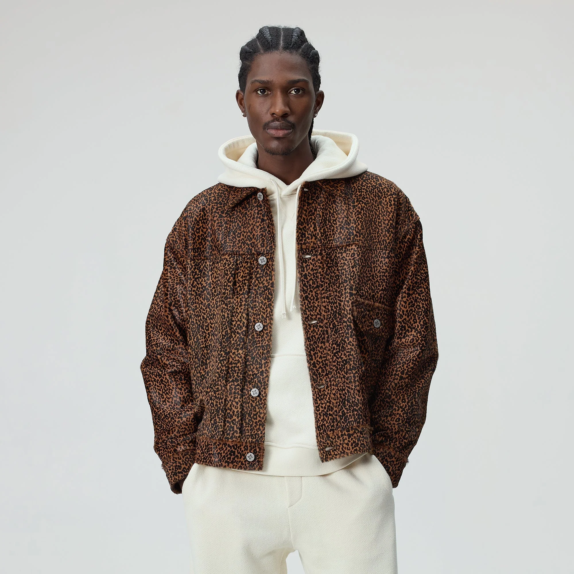 &Kin Ponyhair Alonzo Jacket - Sumo - Image 2