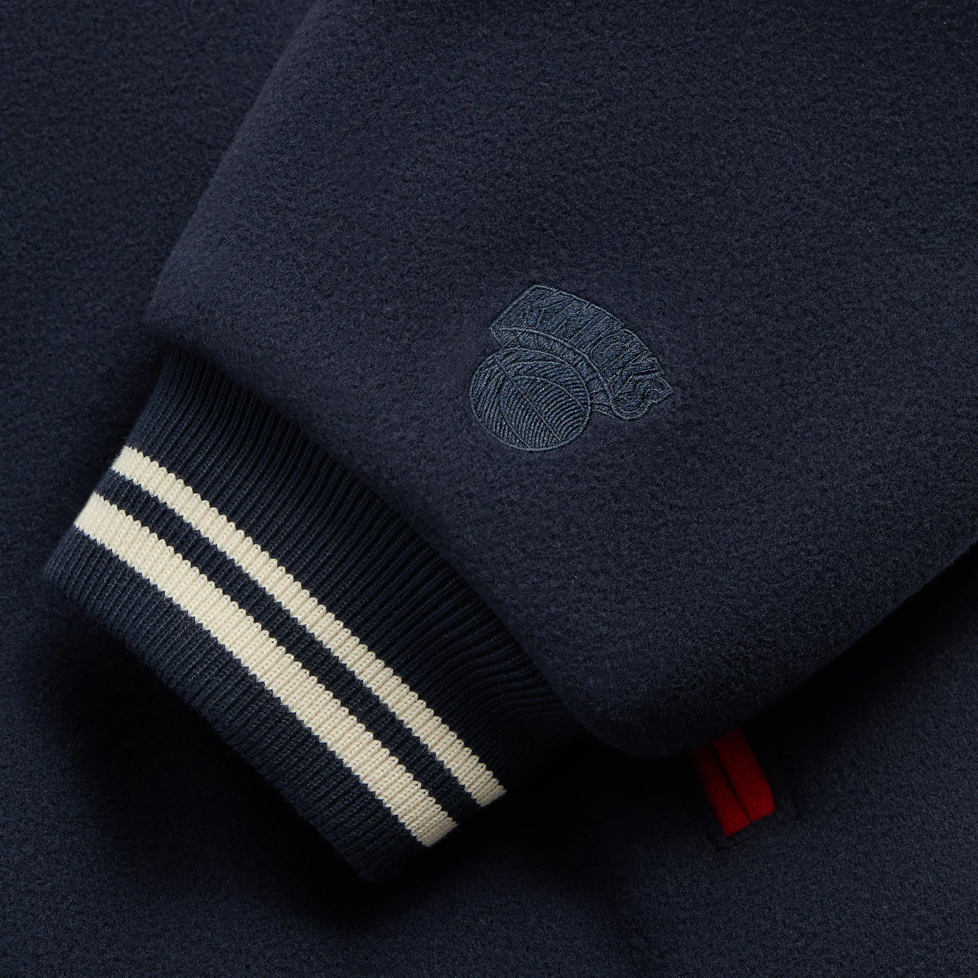 Kith for the New York Knicks Madison Square Garden Wool Varsity Jacket - Nocturnal - Image 8