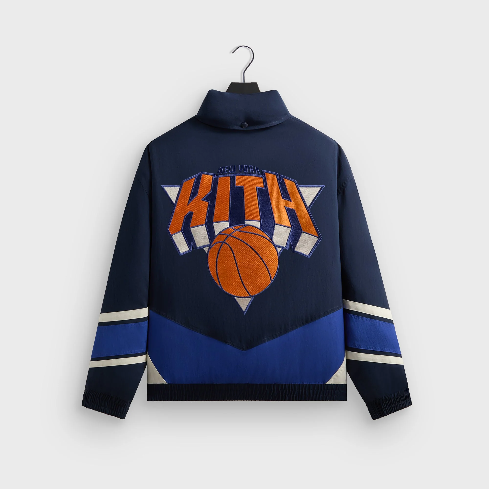 Kith for the New York Knicks Padded Nylon Jacket - Nocturnal - Image 6