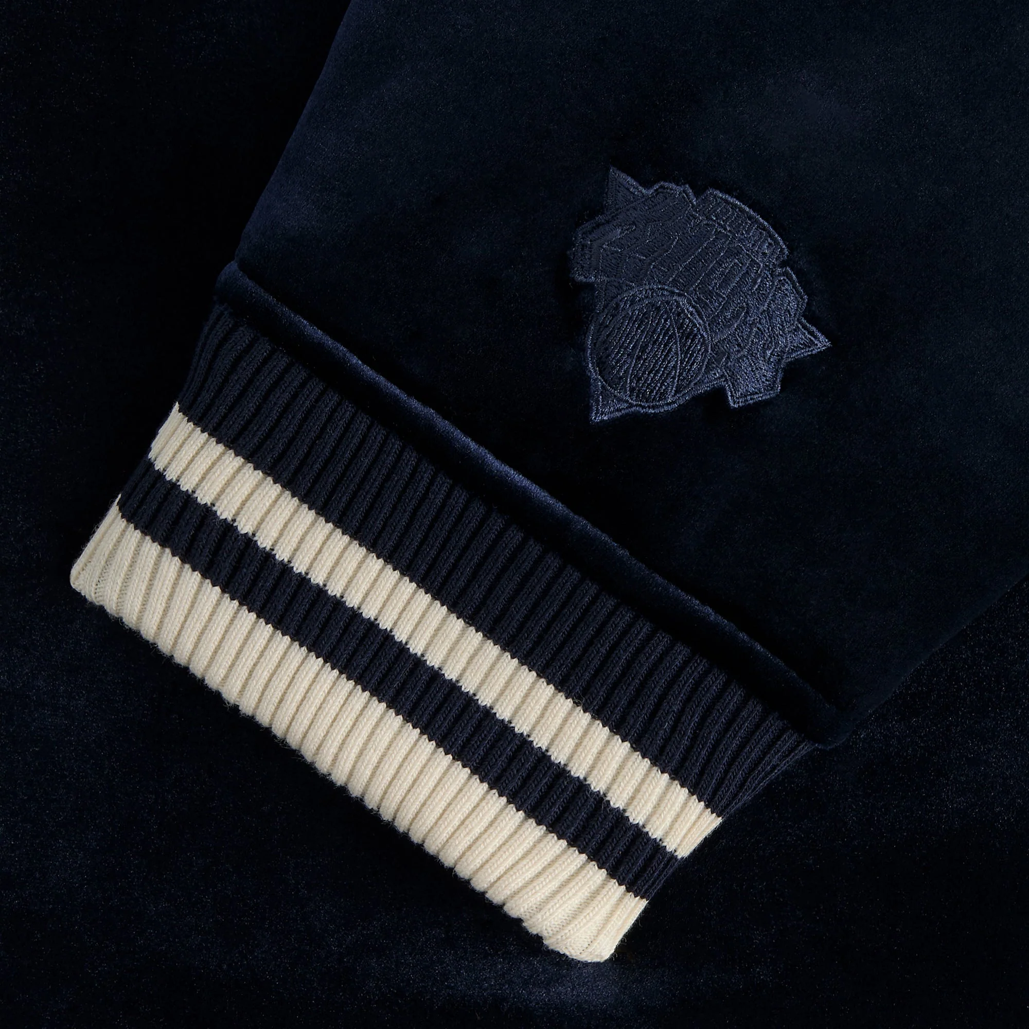 Kith for the New York Knicks Velour Track Jacket - Nocturnal - Image 5