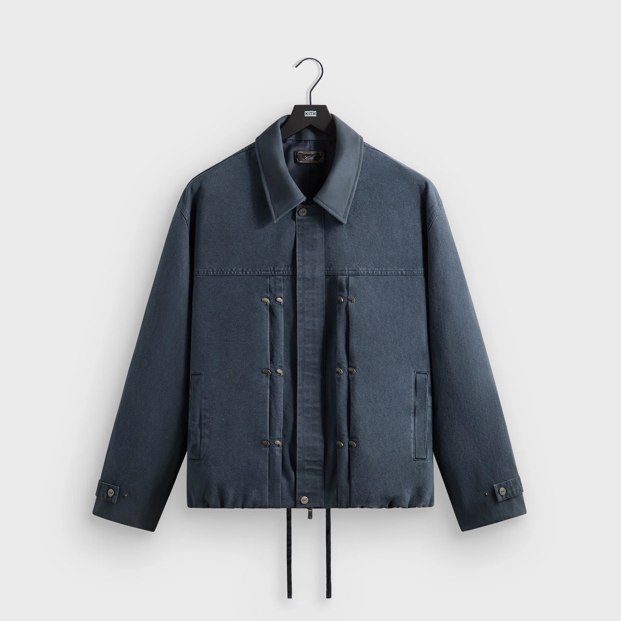 Kith Washed Canvas Ariel Blouson Jacket - Placid