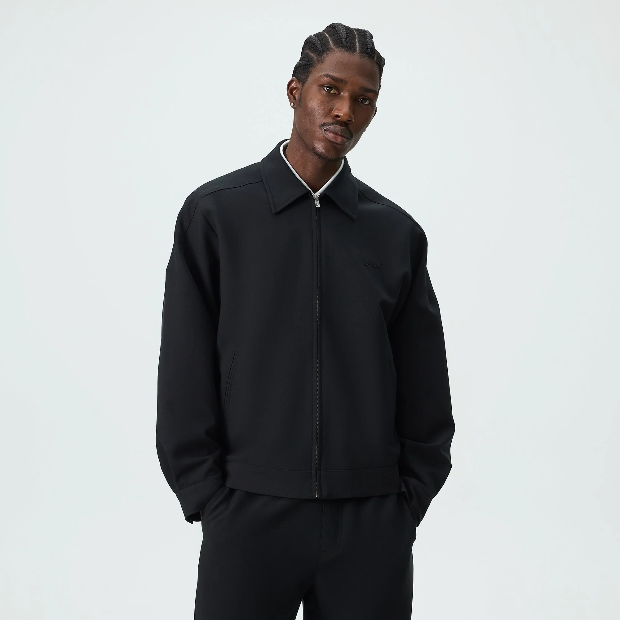 Kith Midweight Double Weave Huron Jacket - Black - Image 2