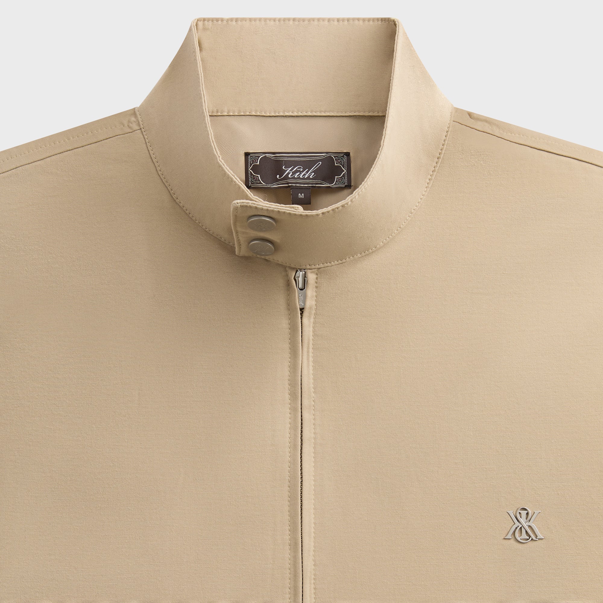 Kith Brushed Cotton Ashker Jacket - Taupe - Image 4