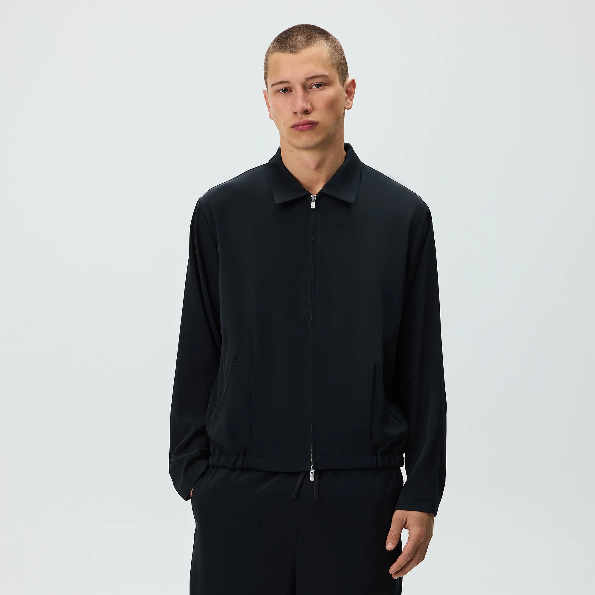 Kith Drape Twill Connor Blouson Jacket 2.0 - Black - Image 2