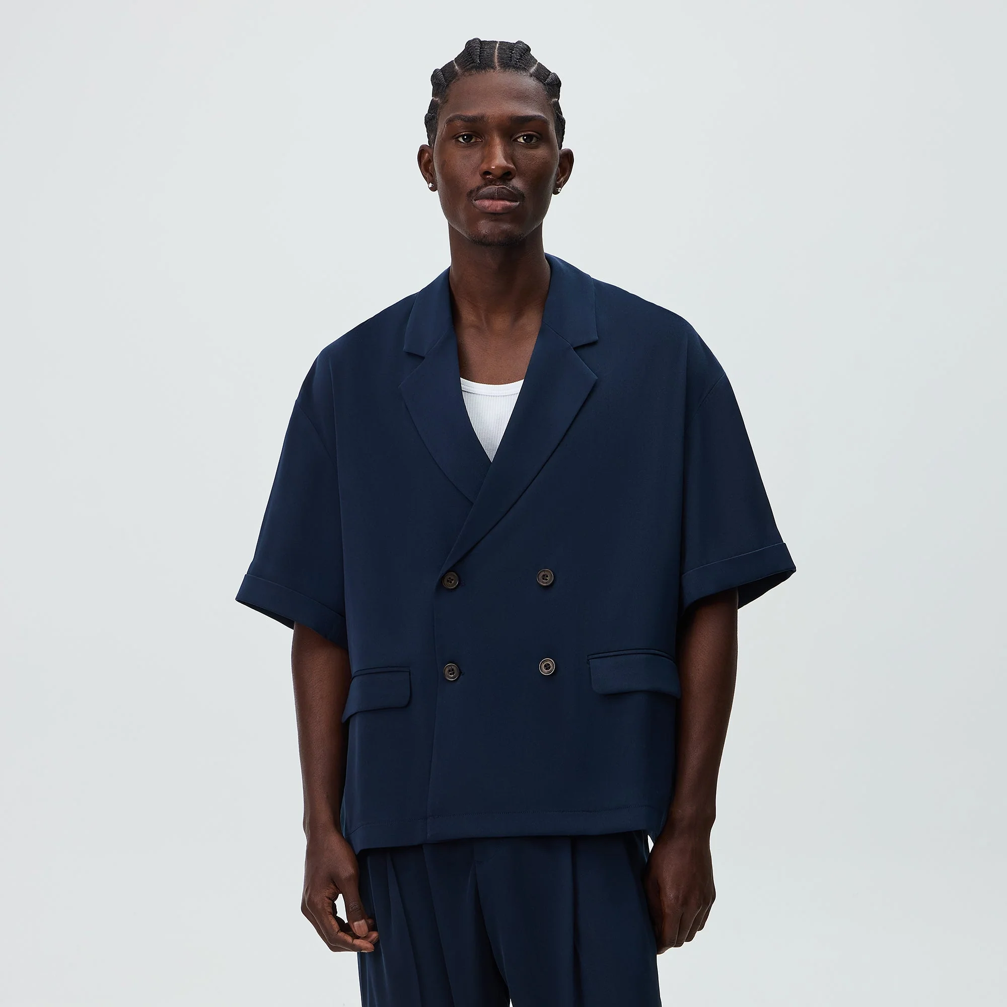 Kith Drape Twill Ito Blazer - Nocturnal - Image 2