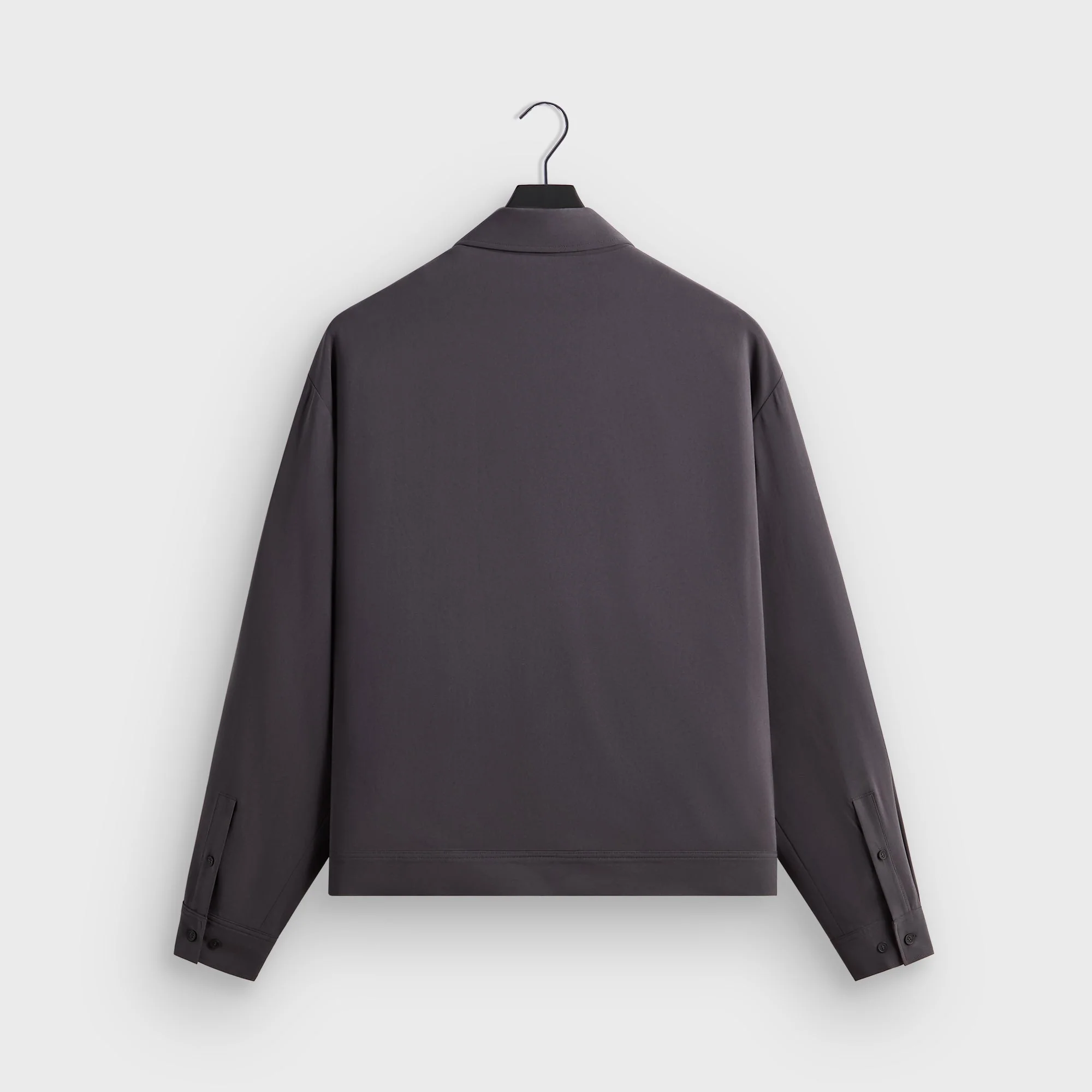 Kith Double Crepe Connor Blouson Jacket - Phantom Grey - Image 3