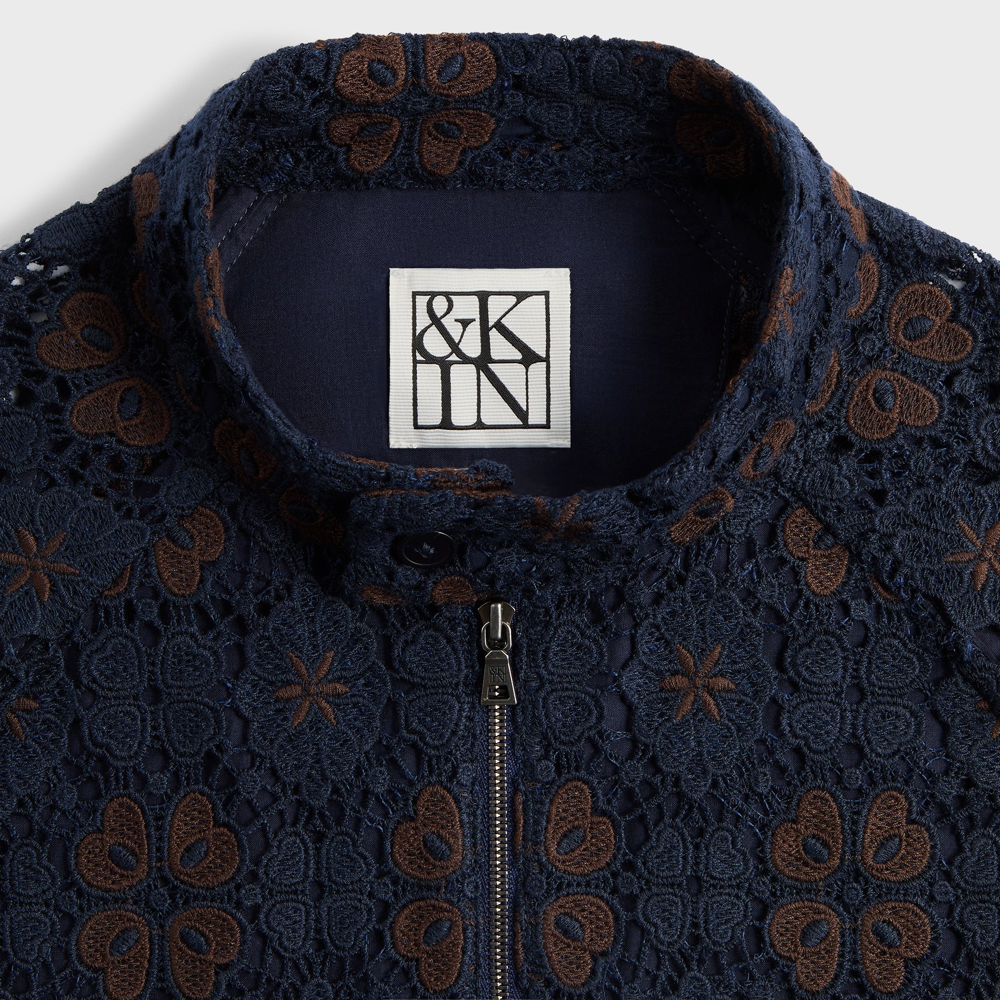 &Kin Retro Floral Lace Eddy Jacket - Cosmos - PH - Image 4