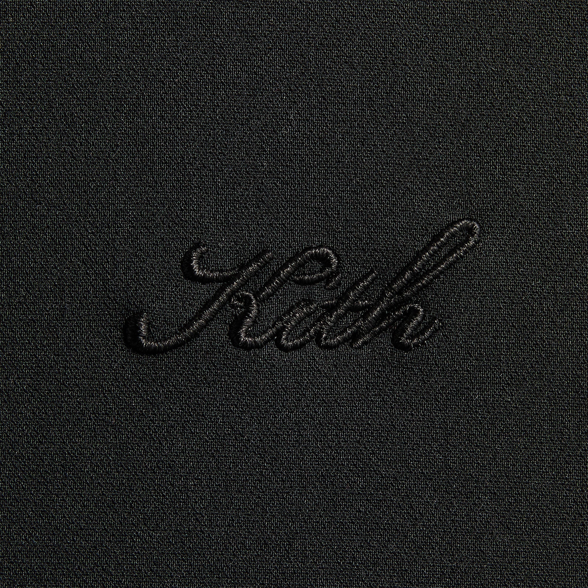 Kith Midweight Double Weave Coaches Jacket - Black - Image 4